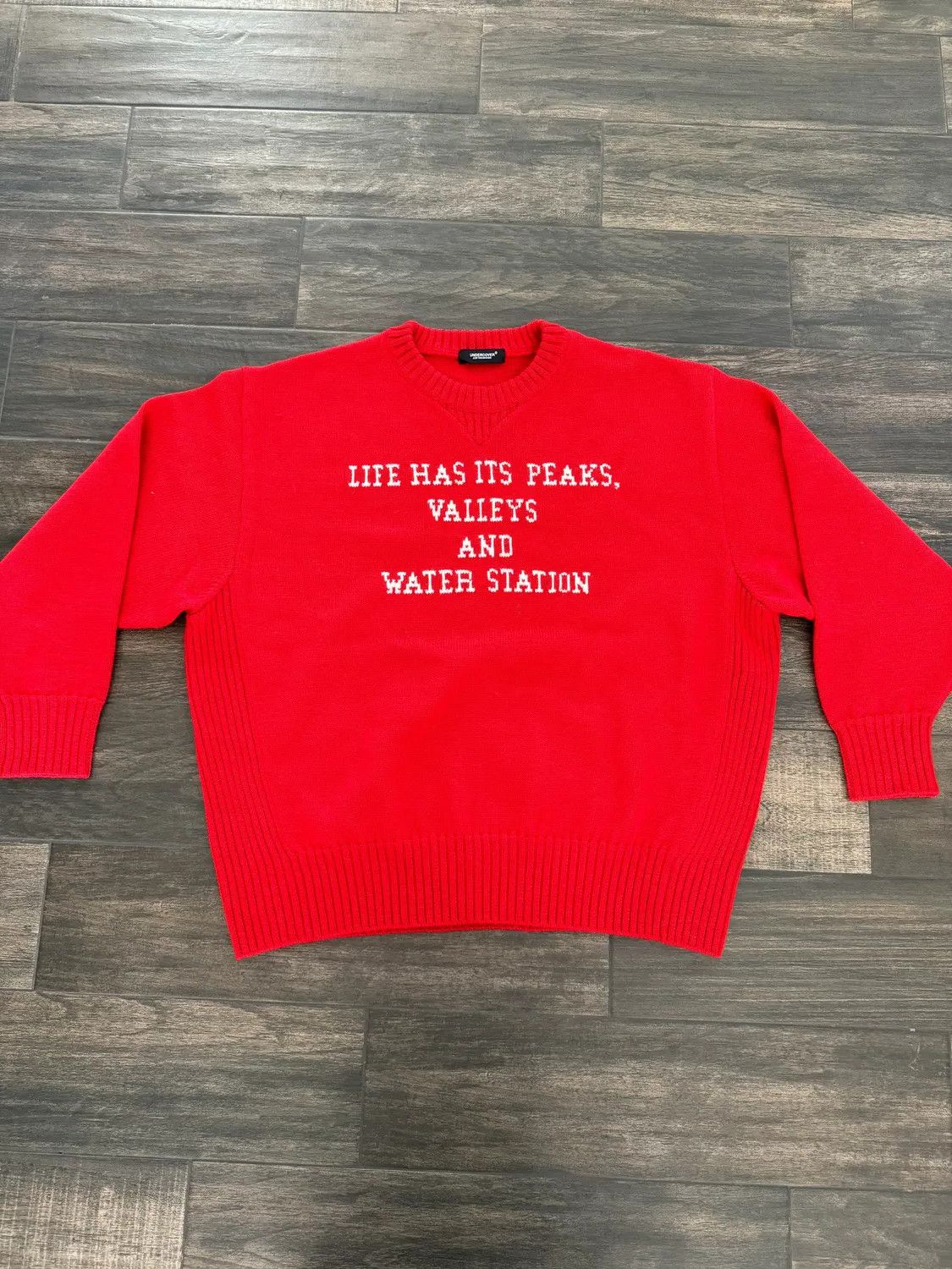 Undercover Undercover Peaks Valleys Water Station Wool Sweater Size US XL / EU 56 / 4 - 1 Thumbnail