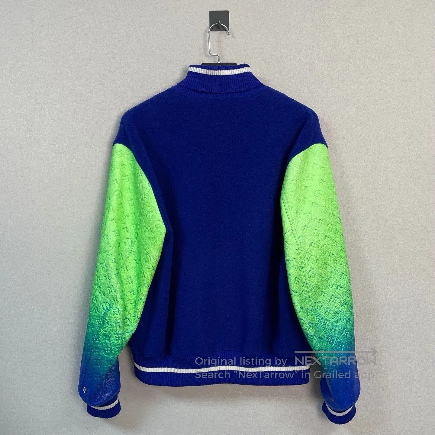 Louis Vuitton louis vuitton blue green gradient baseball jacket. Size US L / EU 52-54 / 3 - 2 Thumbnail