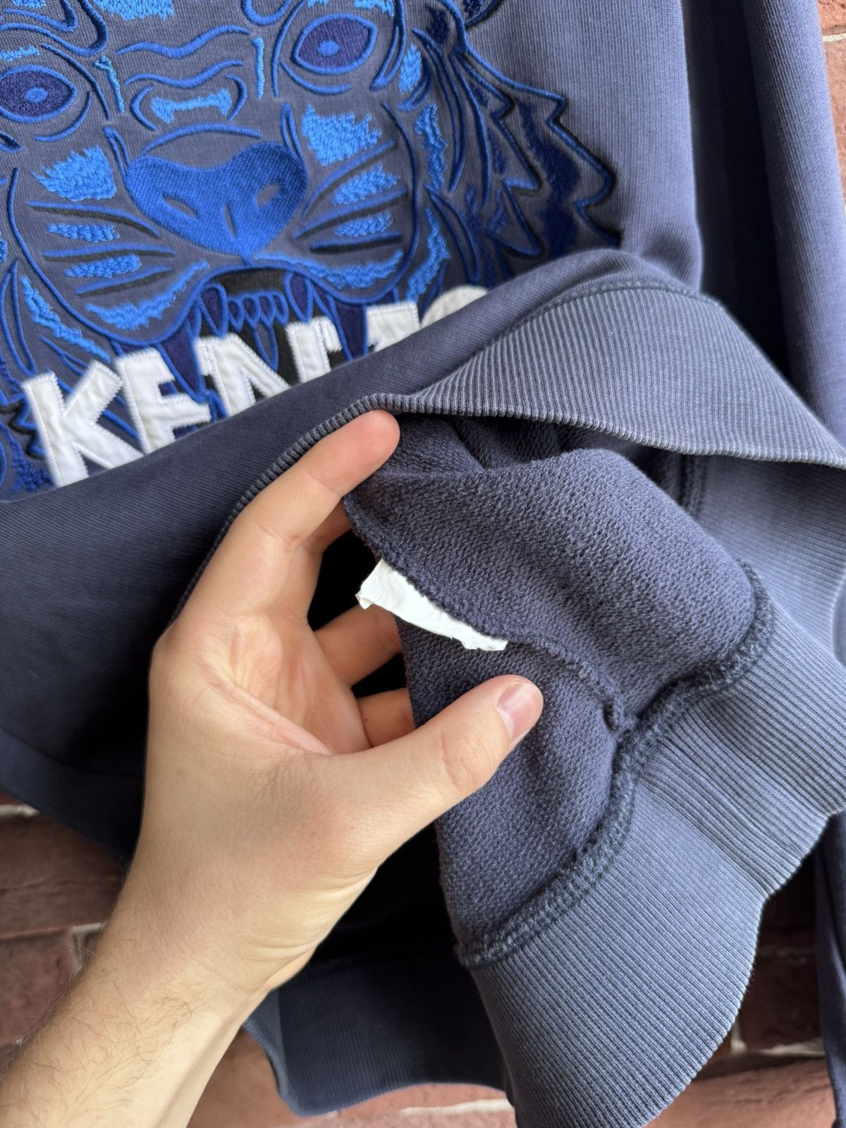 Kenzo Vintage Kenzo Paris tiger sweatshirt Crewneck big logo Y2K Size US XS / EU 42 / 0 - 6 Thumbnail