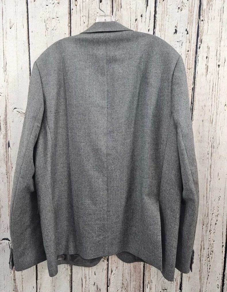 Helmut Lang helmut lang grey wool double-button jacket 2504-Nextarrow Size US M / EU 48-50 / 2 - 4 Thumbnail