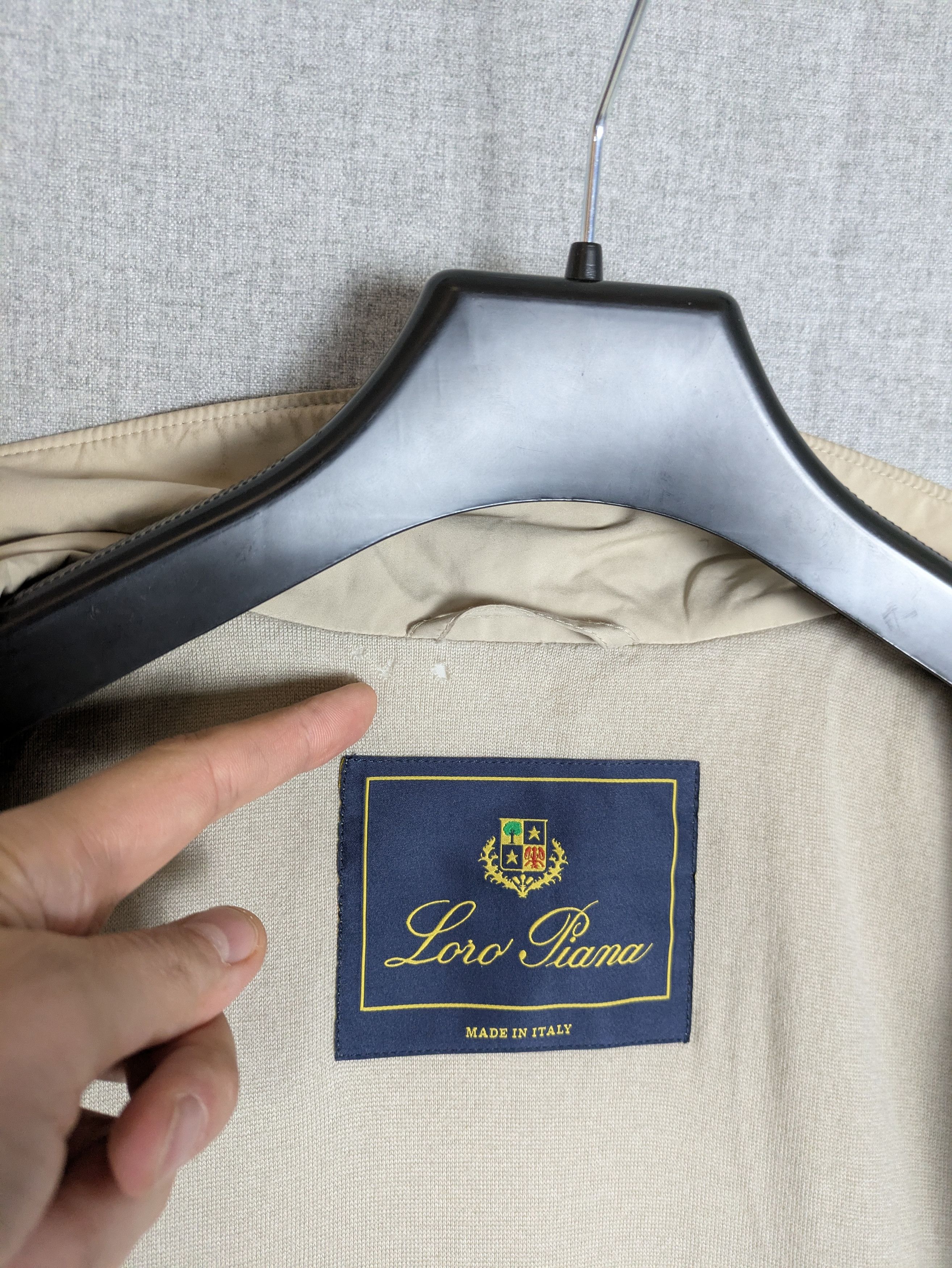 Loro Piana loro piana roadster villa d este XL man windbreaker jacket Size US XL / EU 56 / 4 - 6 Thumbnail