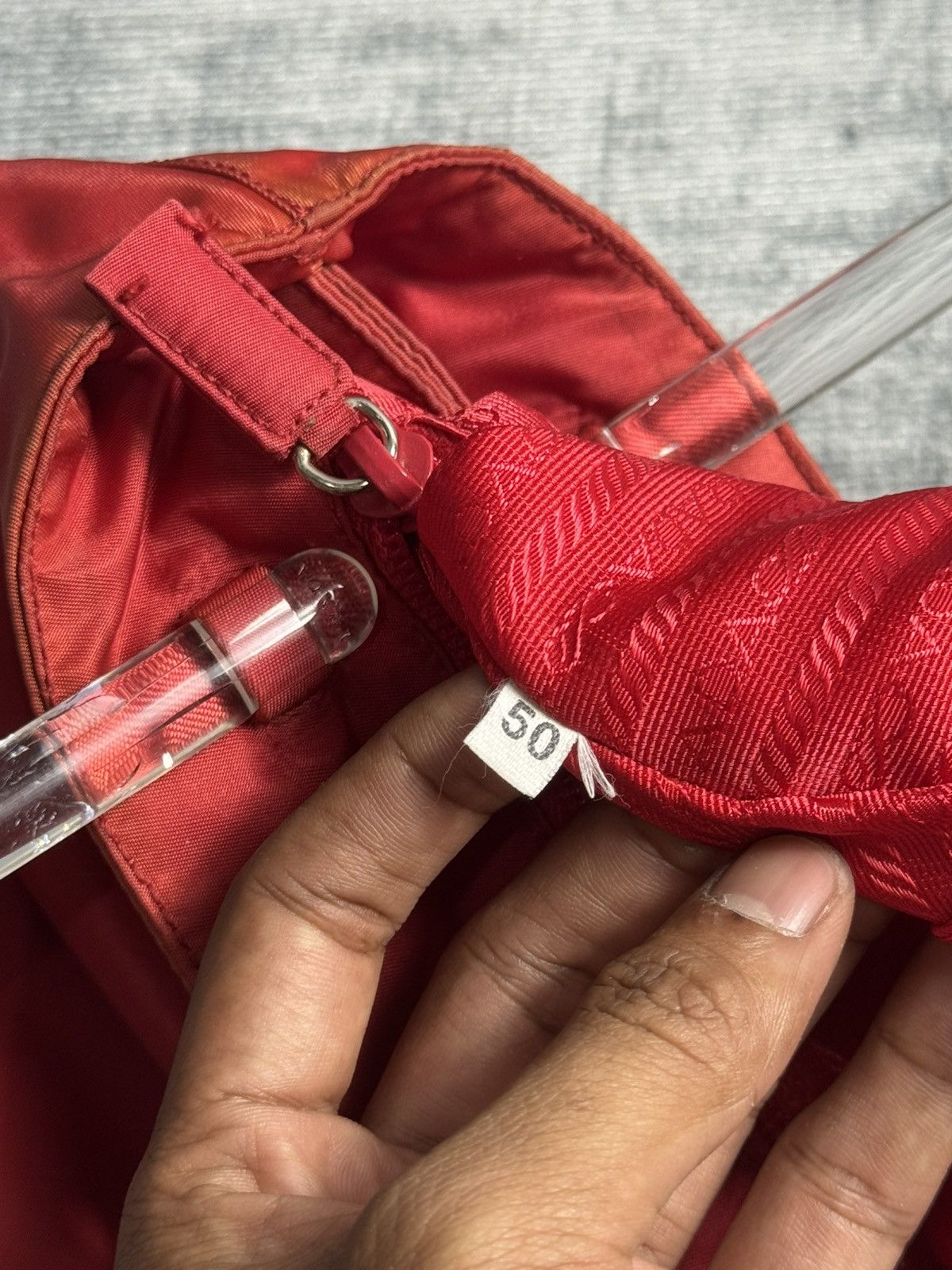 Prada Prada Tessuto Nylon Handbag Size ONE SIZE - 16 Thumbnail