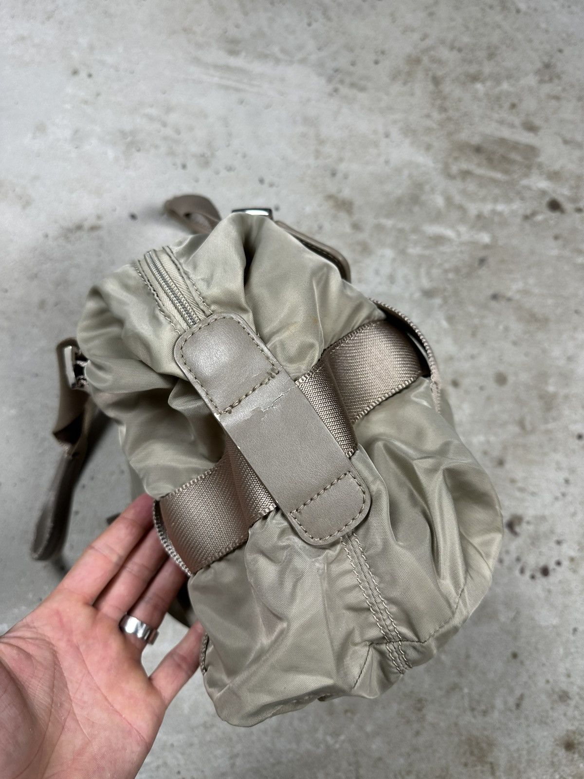 Samsonite Samsonite Nylon Beige Hand Bag Size ONE SIZE - 6 Thumbnail