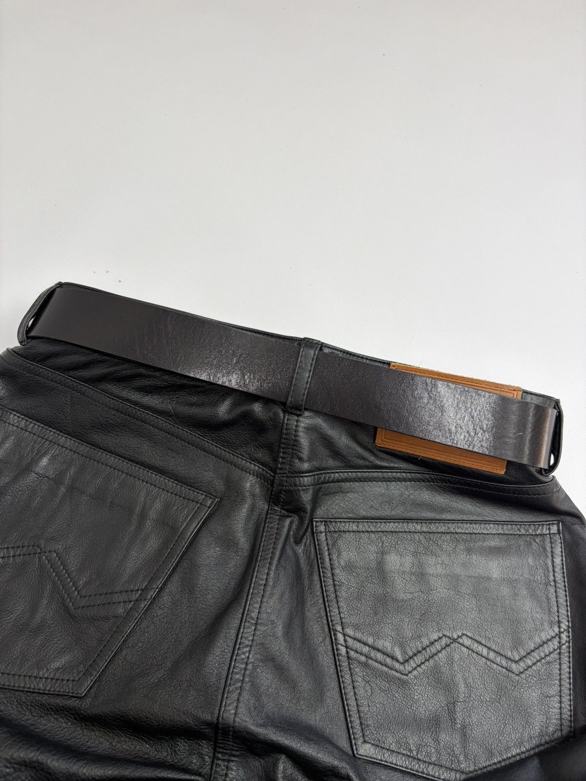 Diesel Vintage Diesel Oval Logo Y2K Archive Leather Belt Buckle Size ONE SIZE - 12 Thumbnail