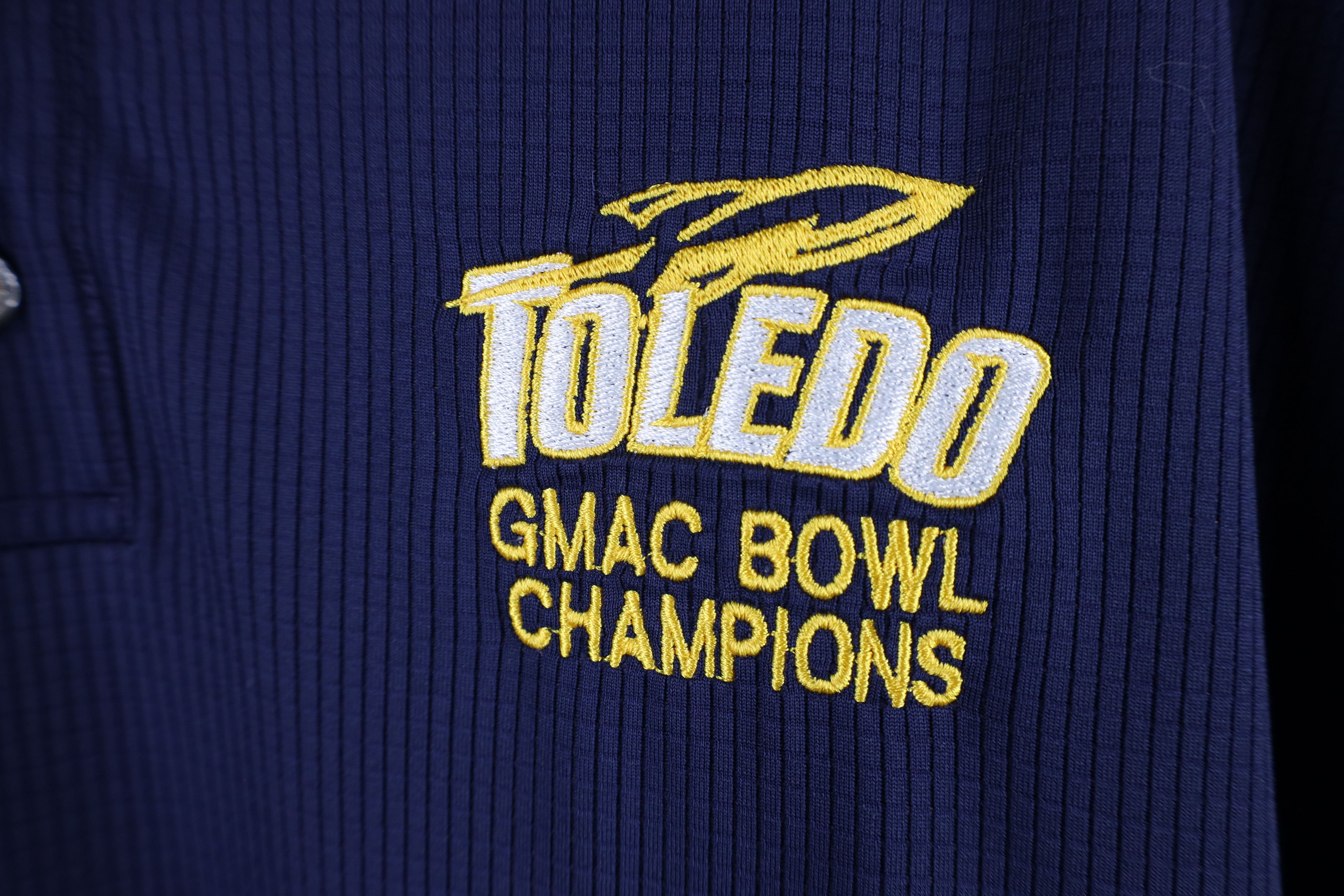 Under Armour × Vintage Under Armour University of Toledo Football GMAC Bowl Polo Size US XXL / EU 58 / 5 - 4 Thumbnail