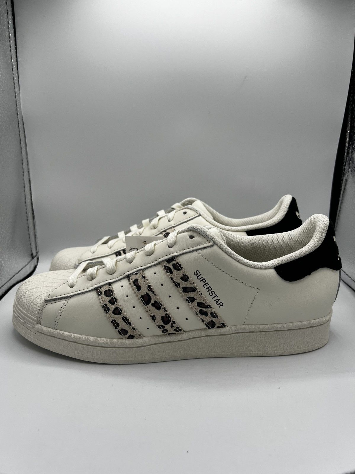 Adidas superstar black size 9.5 hotsell