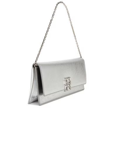 Givenchy o1srvl11e0625 Size:OS/ 4G Liquid-Long Clutch in Silver Size ONE SIZE - 3 Thumbnail