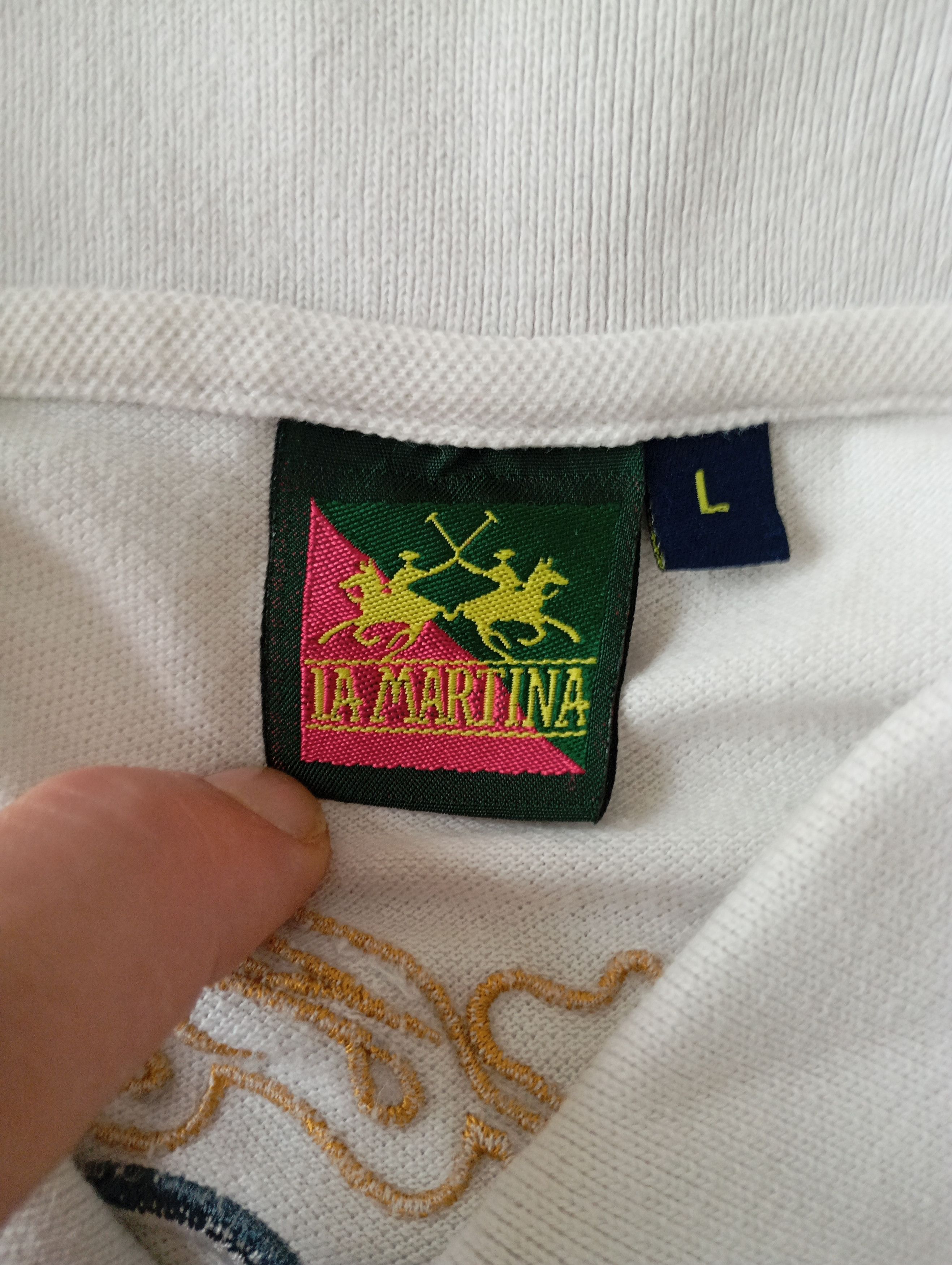La Martina × Polo Ralph Lauren × Vintage Vintage La Martina Polo tshirt Size US M / EU 48-50 / 2 - 11 Thumbnail