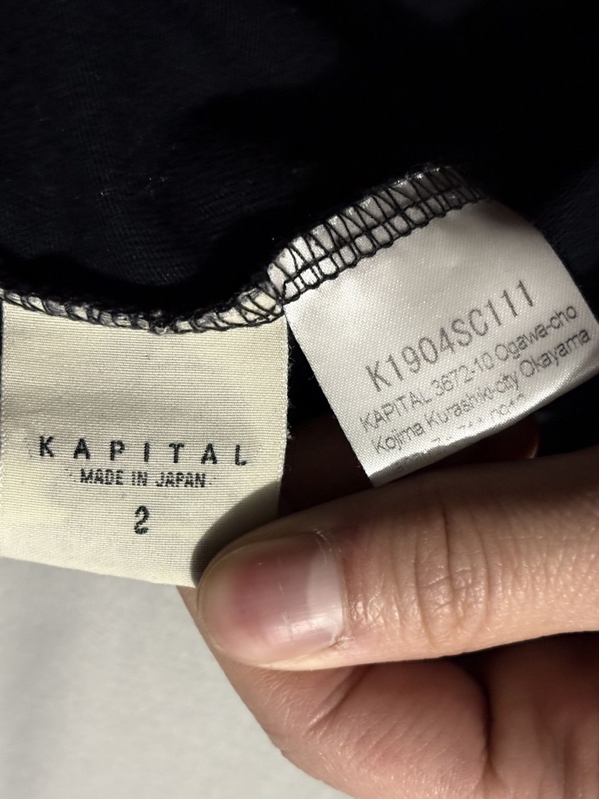 Kapital 2 SS19 Kapital Smiley smile shirt 970 yo tree trunk rainbow Size US S / EU 44-46 / 1 - 7 Thumbnail