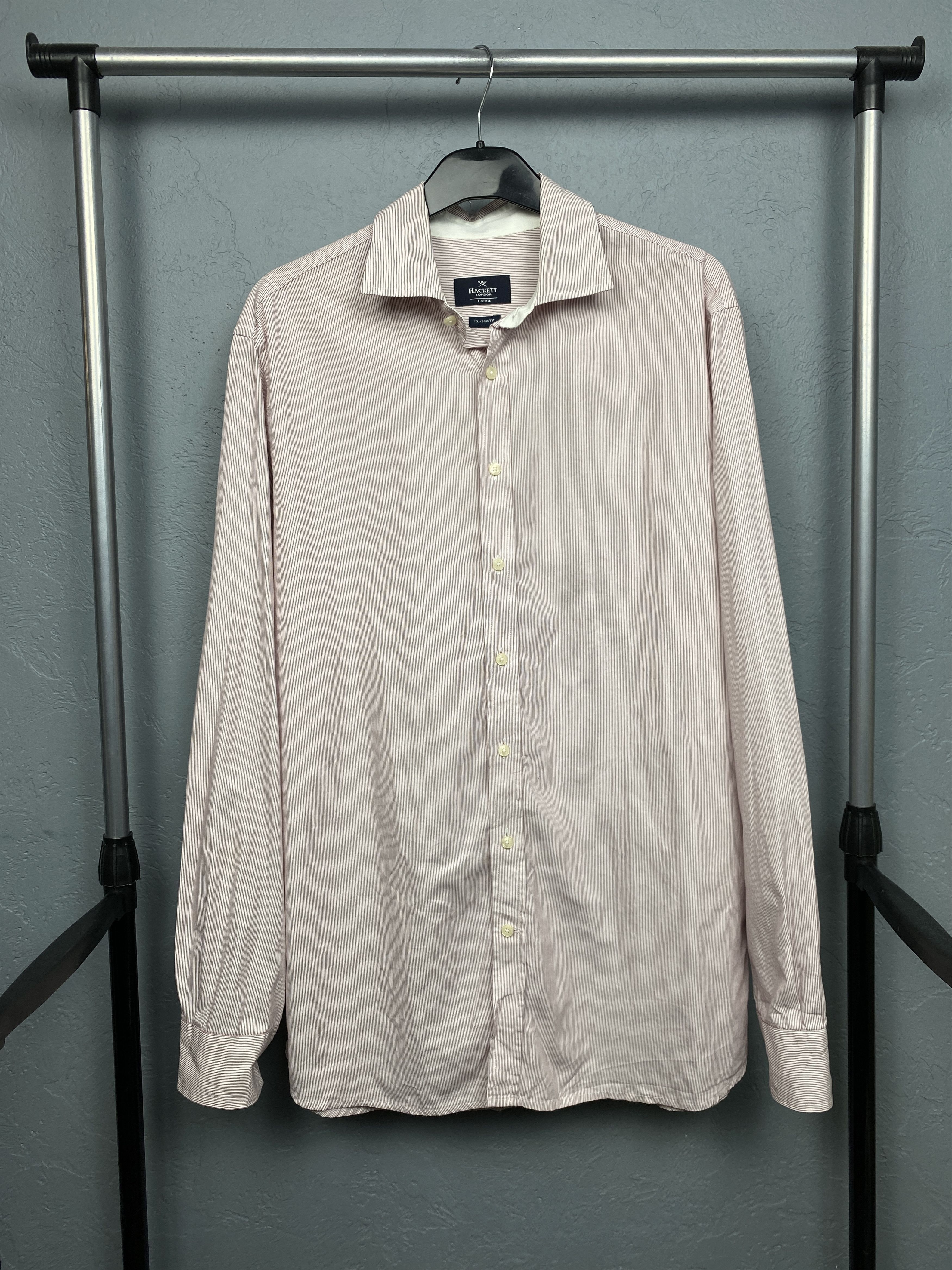 Hackett Hackett Vintage Mens Long Sleeve Shirt Size US L / EU 52-54 / 3 - 1 Thumbnail
