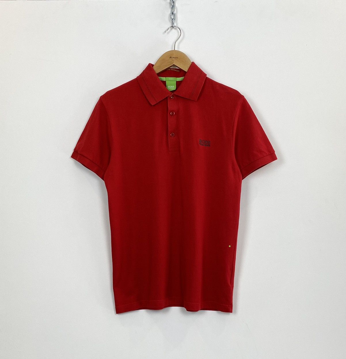 Hugo Boss Hugo Boss Moisture Manager Slim Fit Short Sleeve Polo Shirt Size US M / EU 48-50 / 2 - 1 Thumbnail