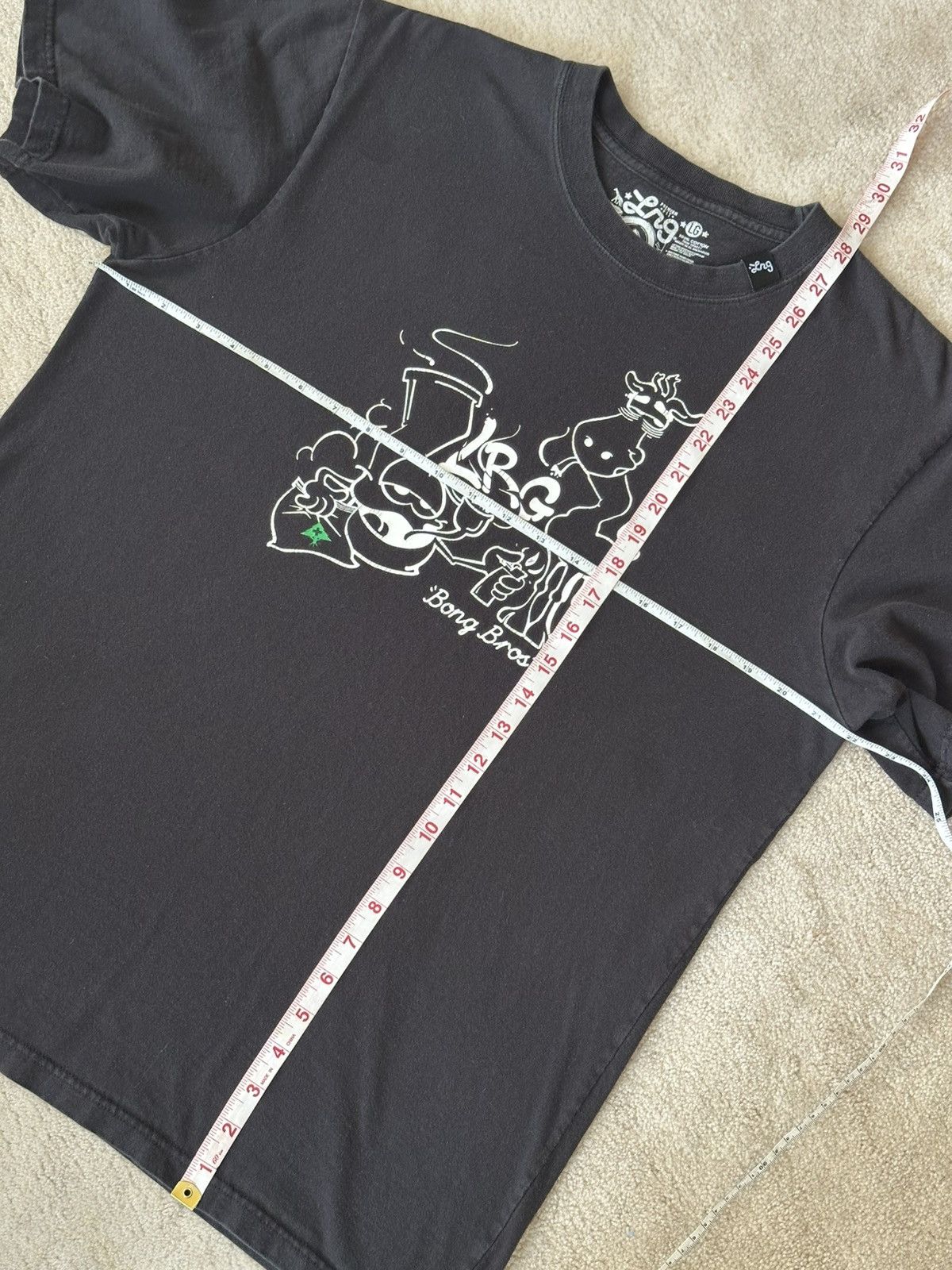 LRG × Vintage Vintage LRG “Bong Bros” T-Shirt Large Lifted Research Group Size US L / EU 52-54 / 3 - 5 Thumbnail