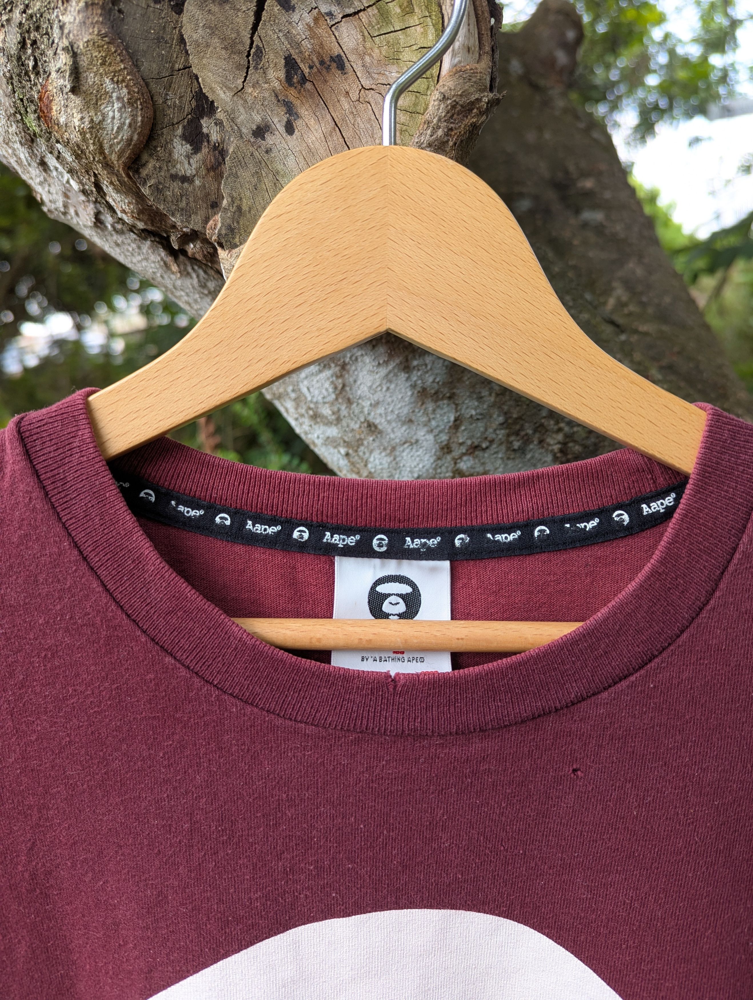 Aape AAPE BY BAPE SOMEWHERE IN THE AAPE UNIVERSE TSHIRT Size US L / EU 52-54 / 3 - 2 Thumbnail