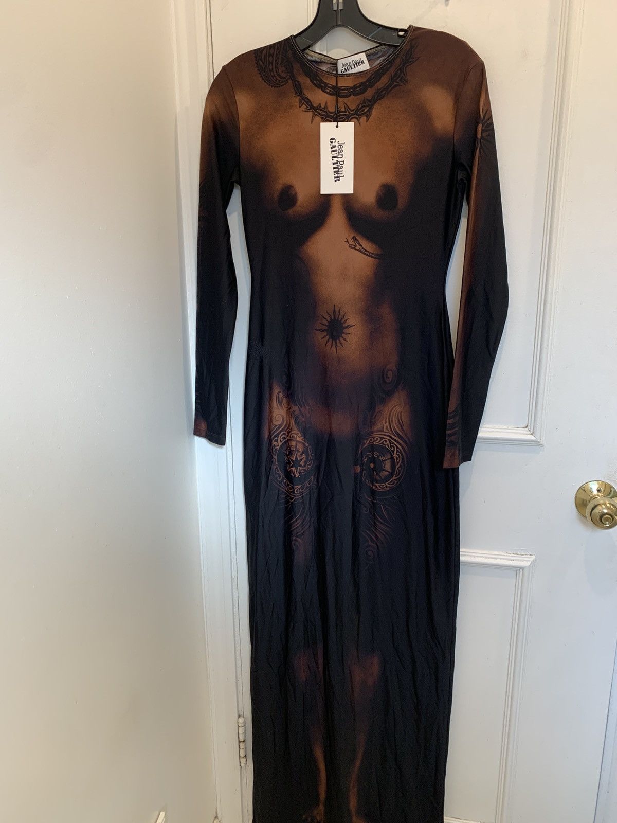 Jean Paul Gaultier NWT Jean Paul Gaultier The Body Tattoo Maxi Dress. Size M Size XS / US 0-2 / IT 36-38 - 6 Thumbnail