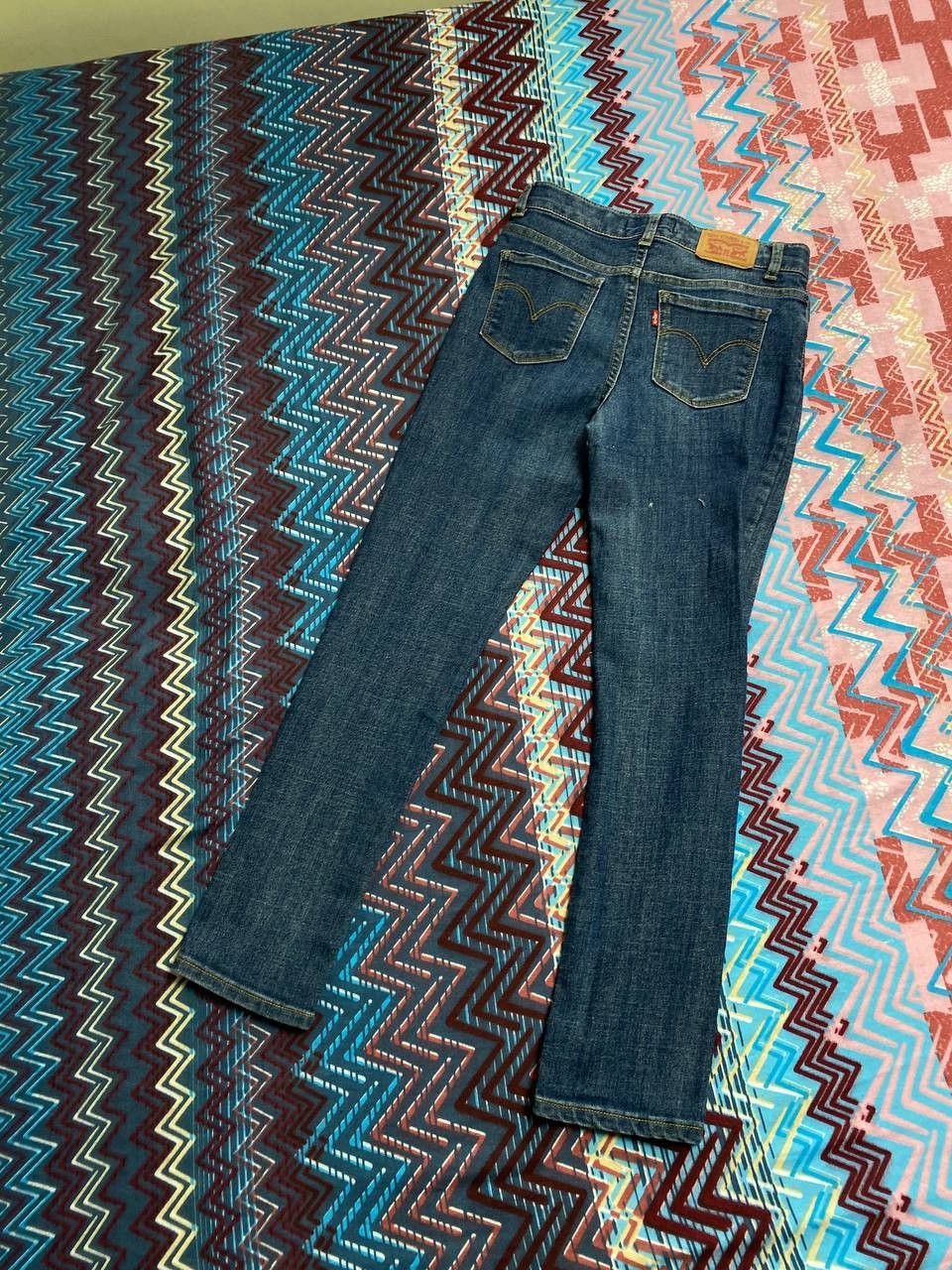 Levi's × Vintage Vintage LEVI'S 721 High Rise Skinny Light Blue Jeans Size 25" / US 0 / IT 36 - 10 Thumbnail