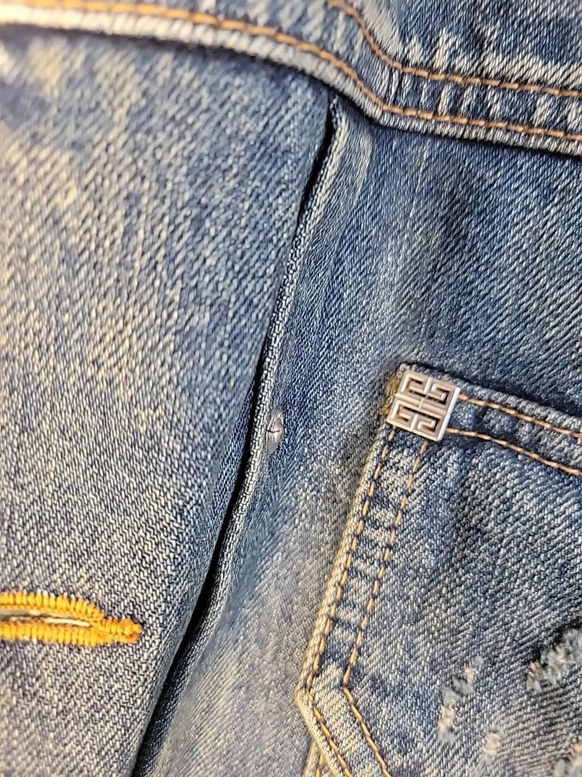 Givenchy Givenchy Distressed Blouson Made In Japan Denim M Rrp £1700 Size US M / EU 48-50 / 2 - 7 Thumbnail