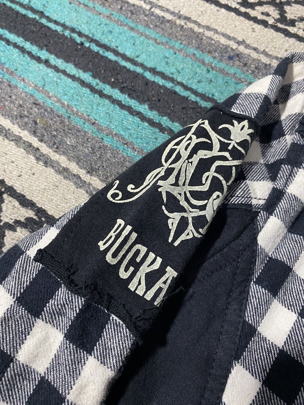 If Six Was Nine 2000s Buckaro - Checkered Jacket Size US XL / EU 56 / 4 - 6 Thumbnail