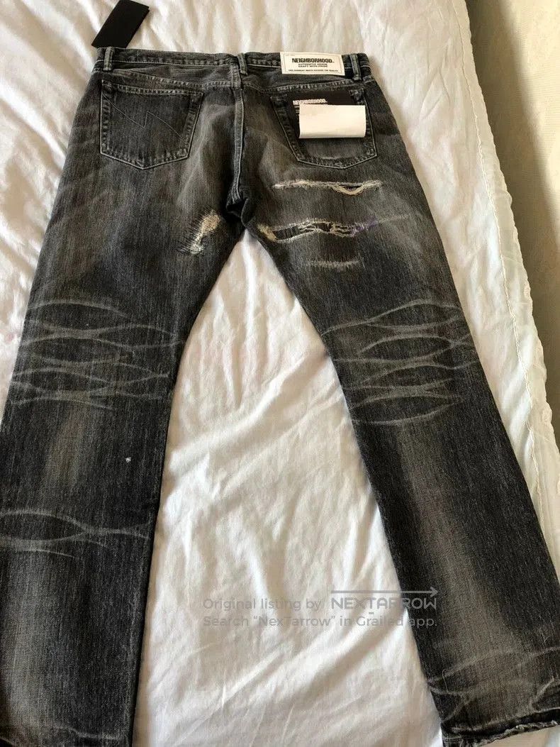 Neighborhood NEIGHBORHOOD SAVAGE 19aw Jeans. Size US 42 / EU 58 - 2 Thumbnail