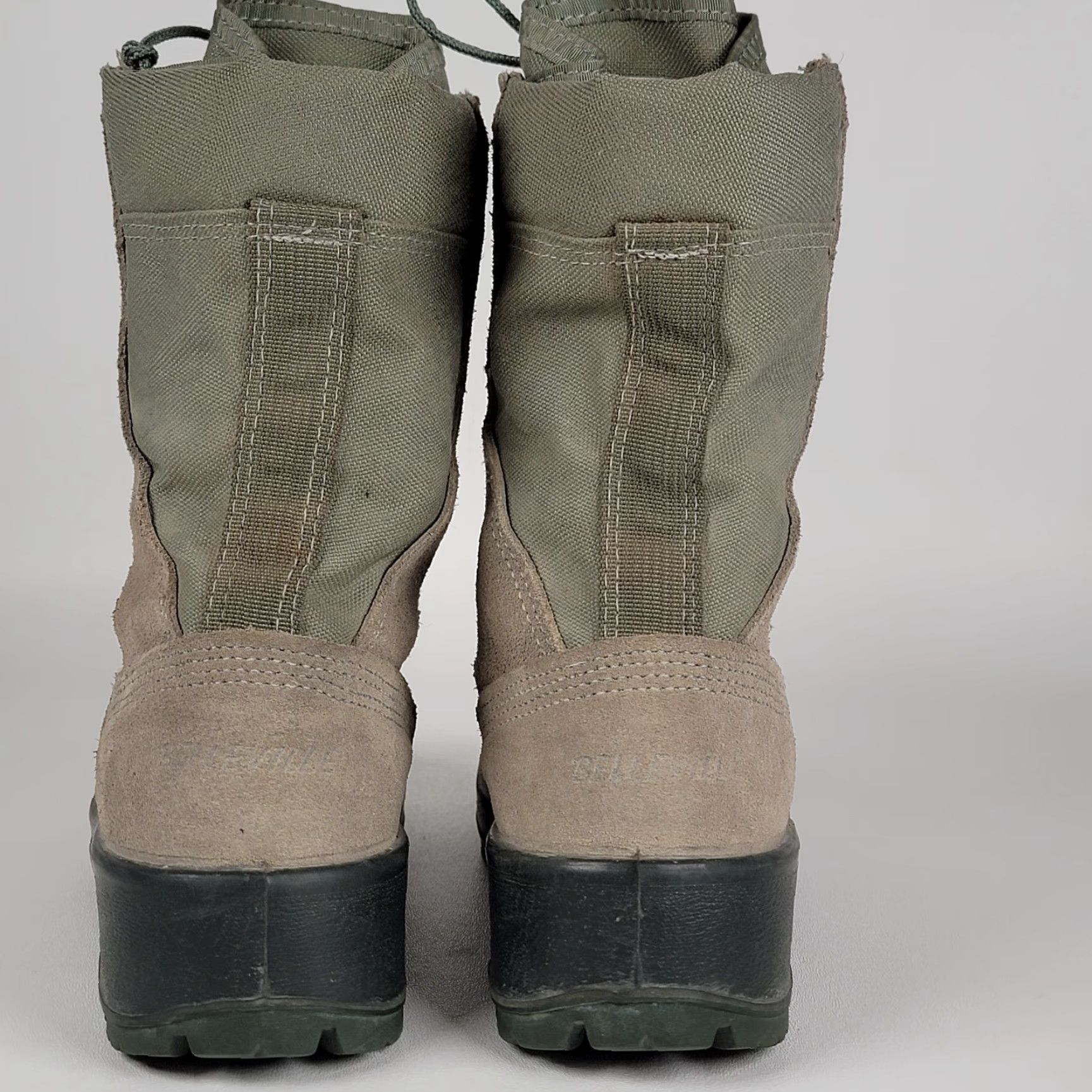 Vintage Belleville 600 ST Boots Mens Size 6R Sage Green Steel Toe Military Tactical USA Size US 5 / EU 37 - 7 Thumbnail