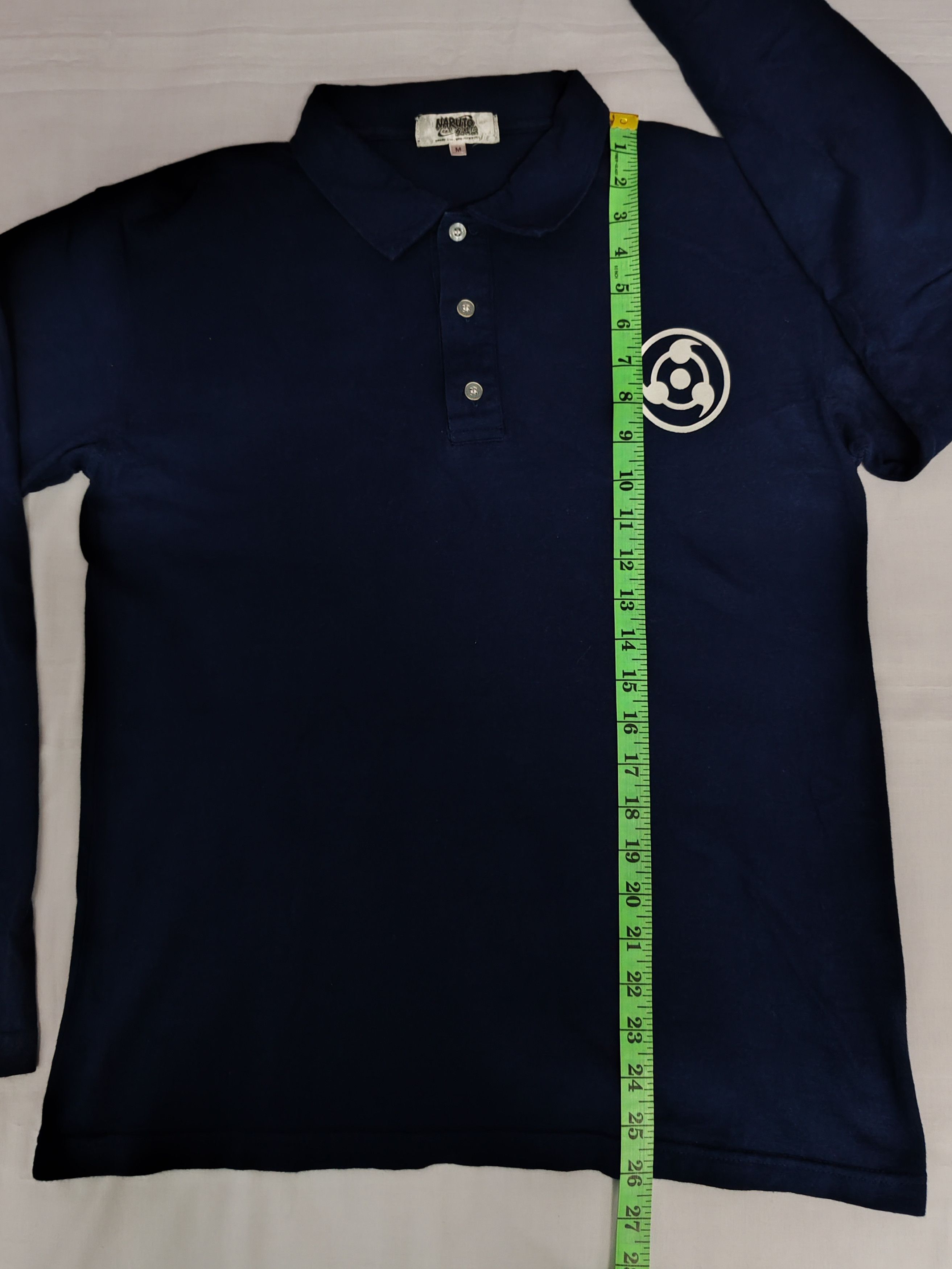 Anime Vintage Naruto Sasuke Japan Anime Polo Shirt Akira Eva Size US M / EU 48-50 / 2 - 6 Thumbnail