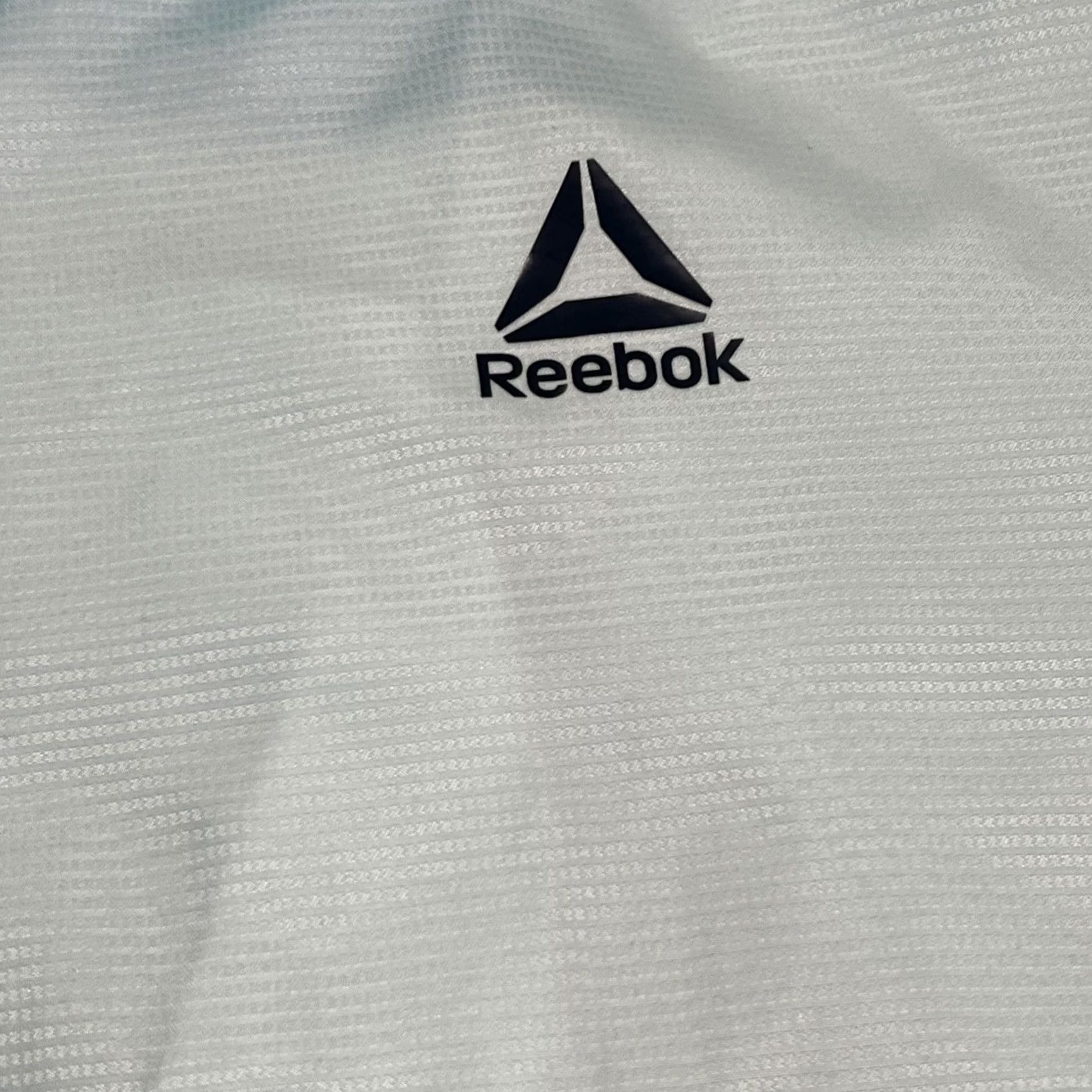 Reebok Reebok Windbreaker Full Zip 2XL Lightweight Jacket Men Blue Solid 90s Classic Logo Zipper Jogging Running Walking Light Windbreaker Size US XXL / EU 58 / 5 - 3 Thumbnail