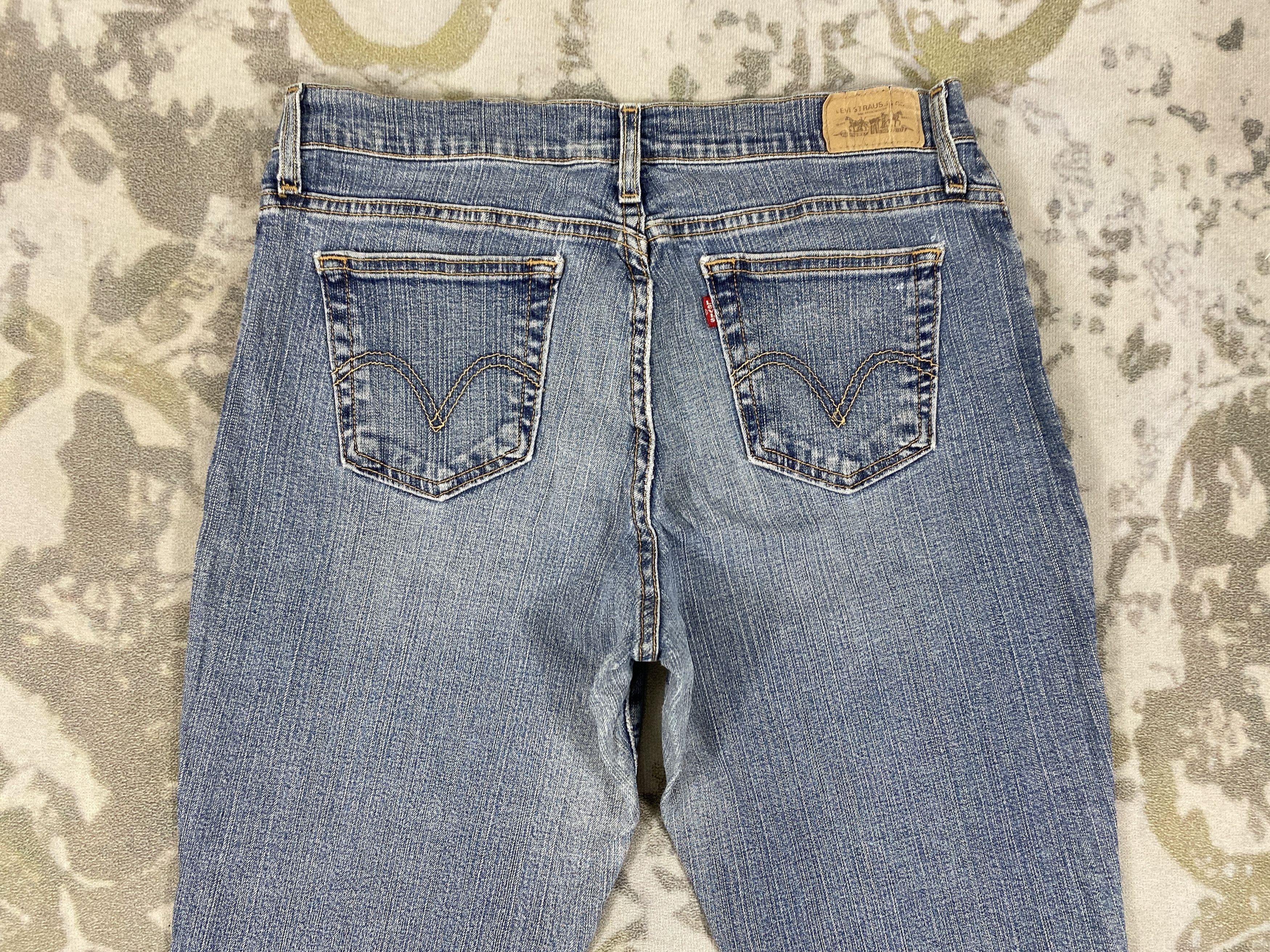 Levi's Distressed Blue Vintage Levi's 550 Boot Cut 32x30.5 - JN3515 Size US 32 / EU 48 - 4 Thumbnail