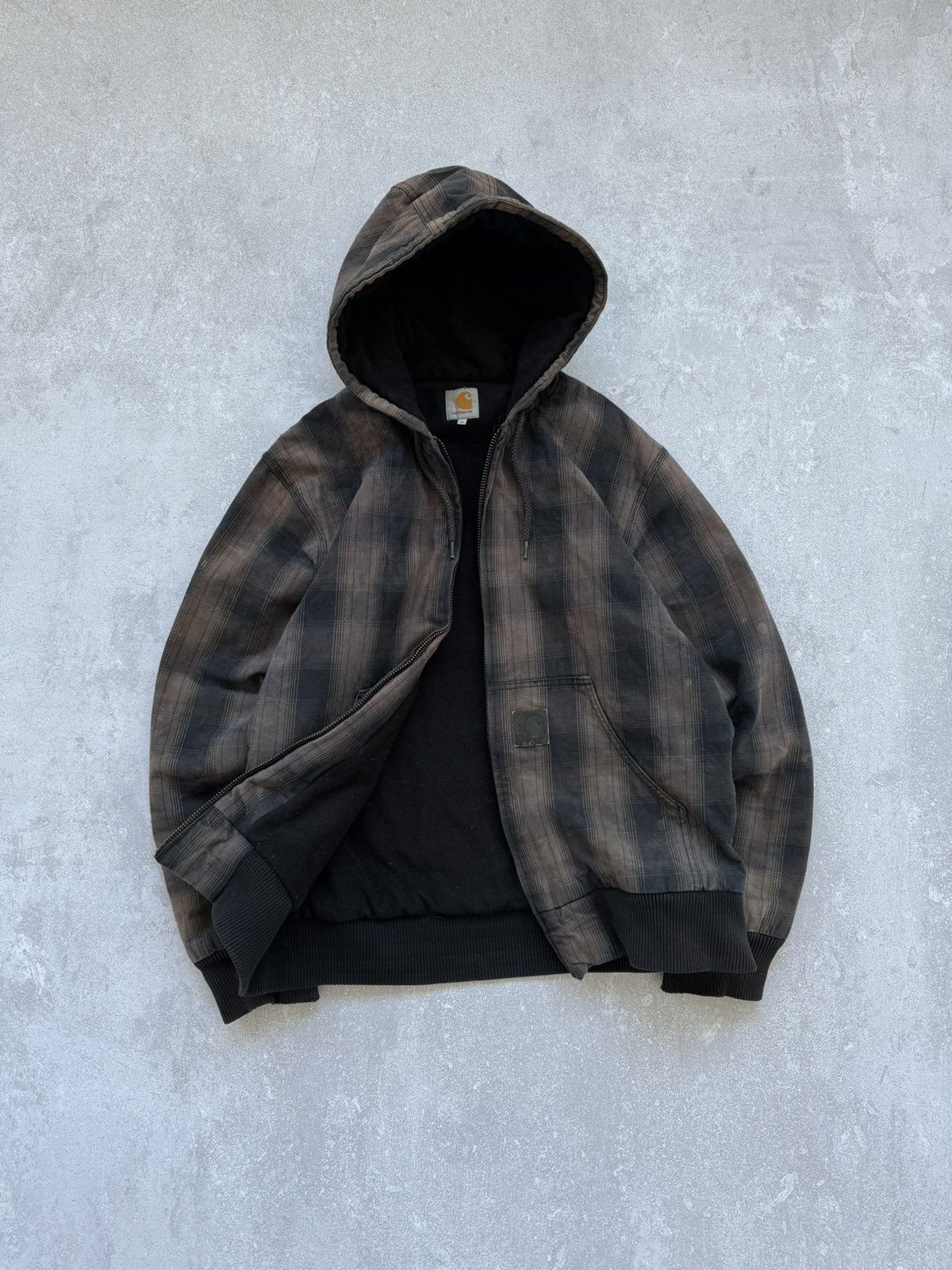 image of Carhartt Vintage Wip Active Work Jacket Destroyed Y2K, Men's (Size Medium)