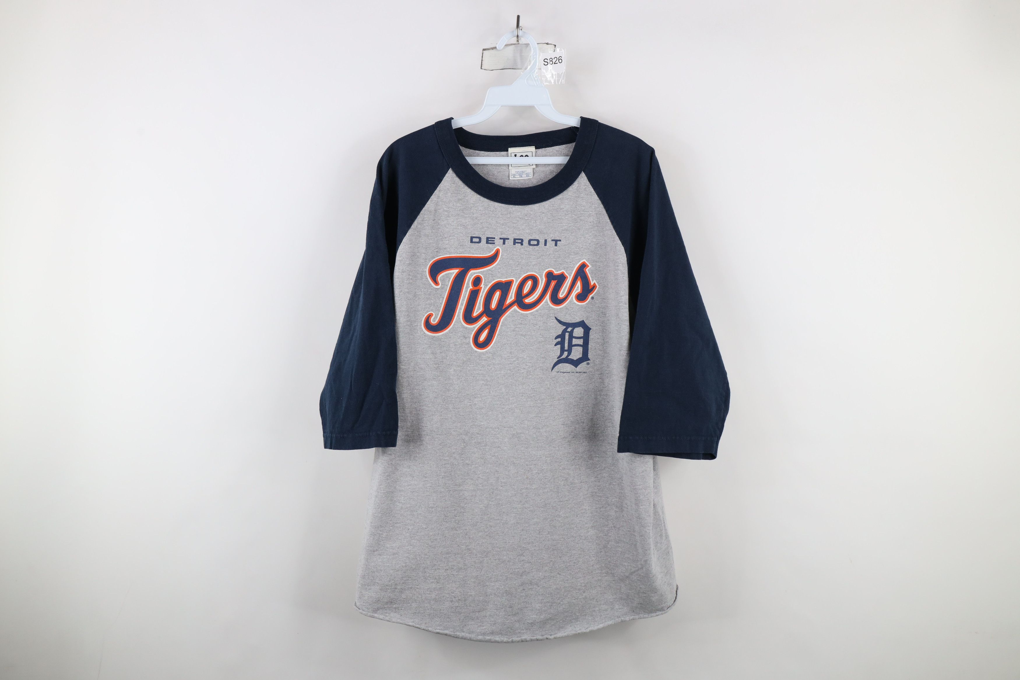 Vintage Vintage Y2K Tigers Baseball 3/4 Sleeve Raglan T-Shirt Size US XL / EU 56 / 4 - 1 Thumbnail