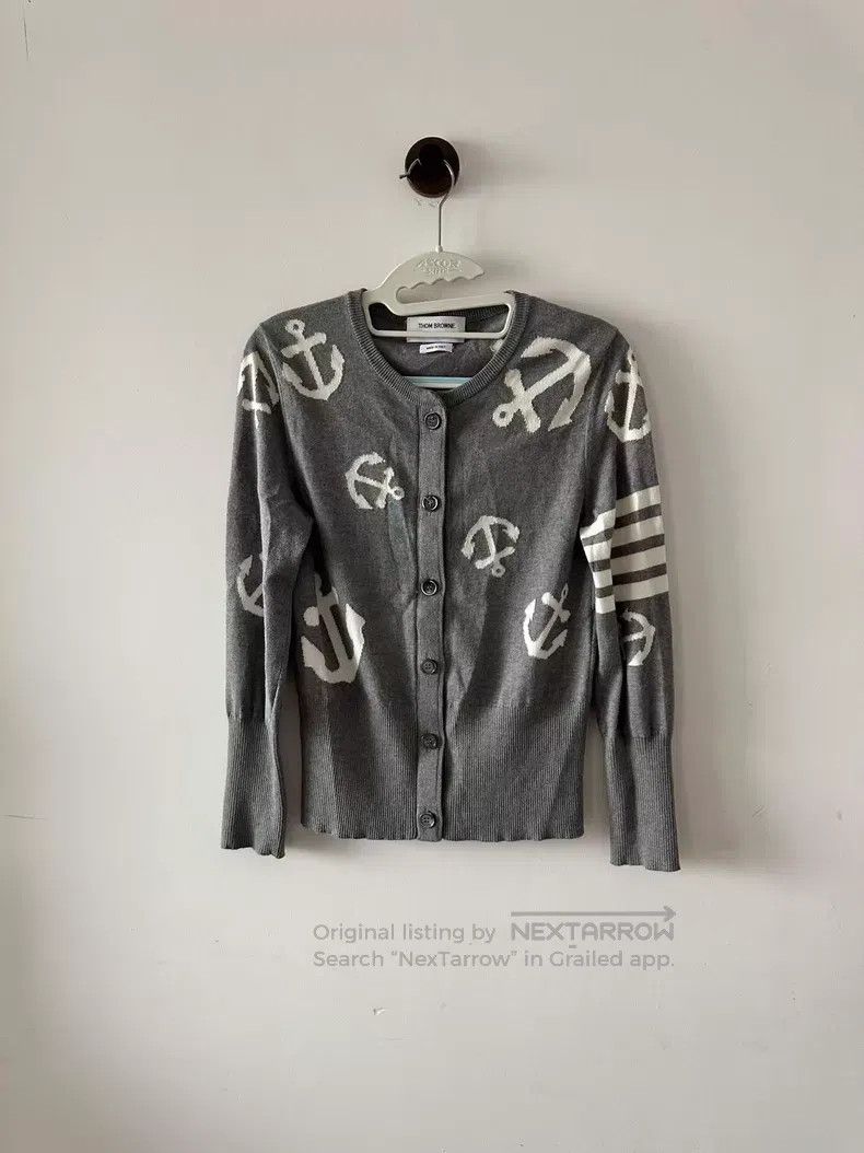 Thom Browne Thom Browne Anchor Cardigan Size XS / US 0-2 / IT 36-38 - 1 Thumbnail