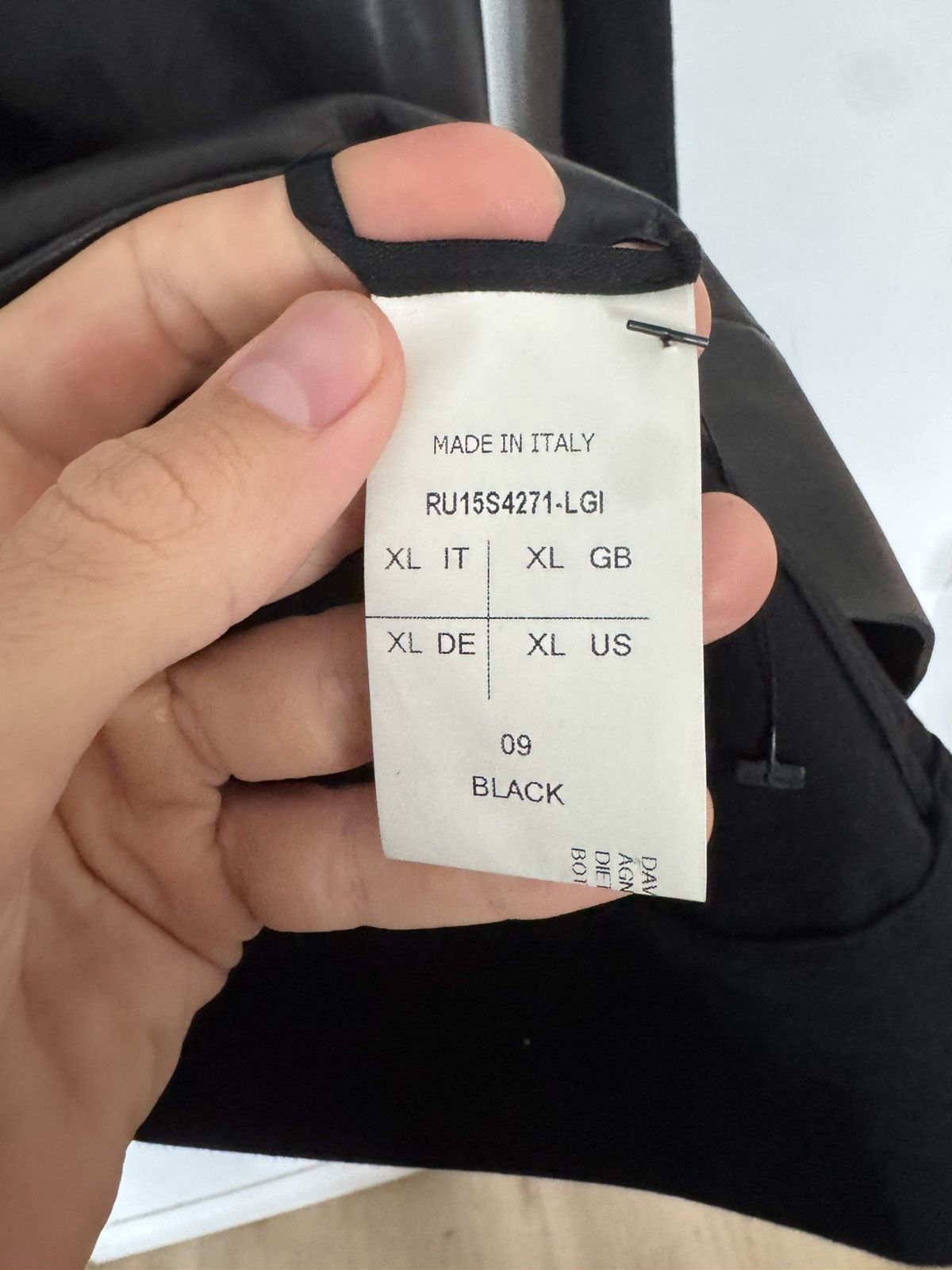 Rick Owens Faun Leather Shirt Size US XL / EU 56 / 4 - 4 Thumbnail