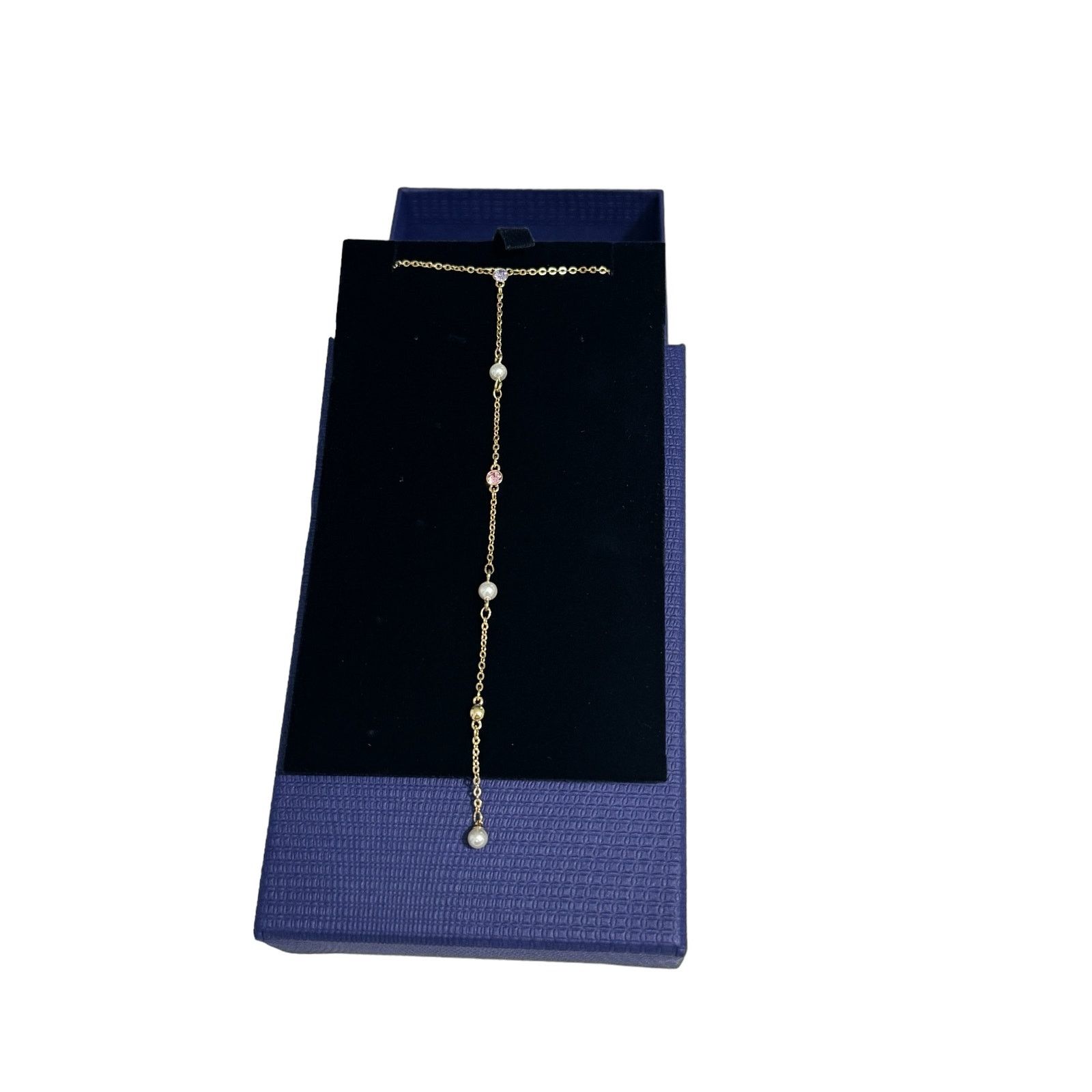 Swarovski Swarovski No Regrets Y Necklace, Multi-colored, Gold-tone Size ONE SIZE - 7 Thumbnail