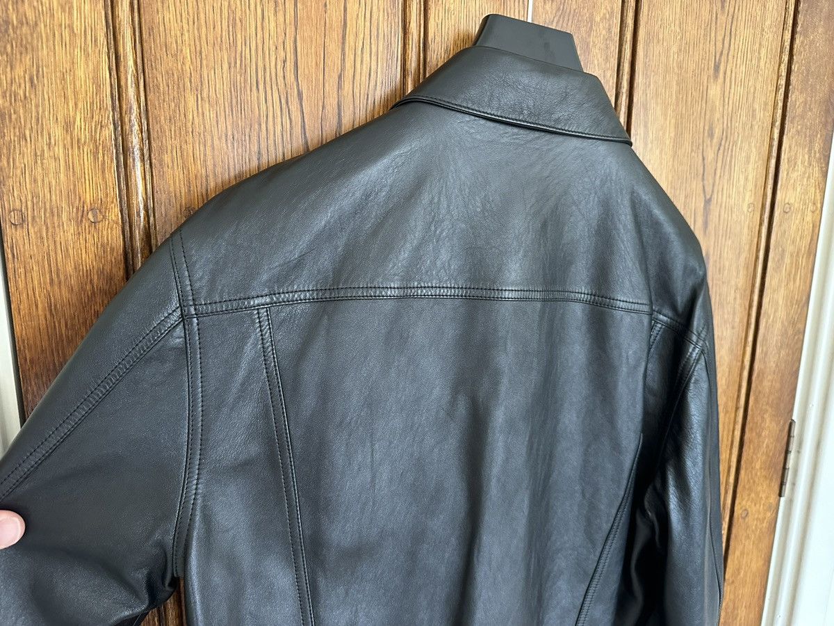 Celine Celine x Hedi leather trucker jacket 50 BNWT Hedi Slimane Size US M / EU 48-50 / 2 - 18 Thumbnail