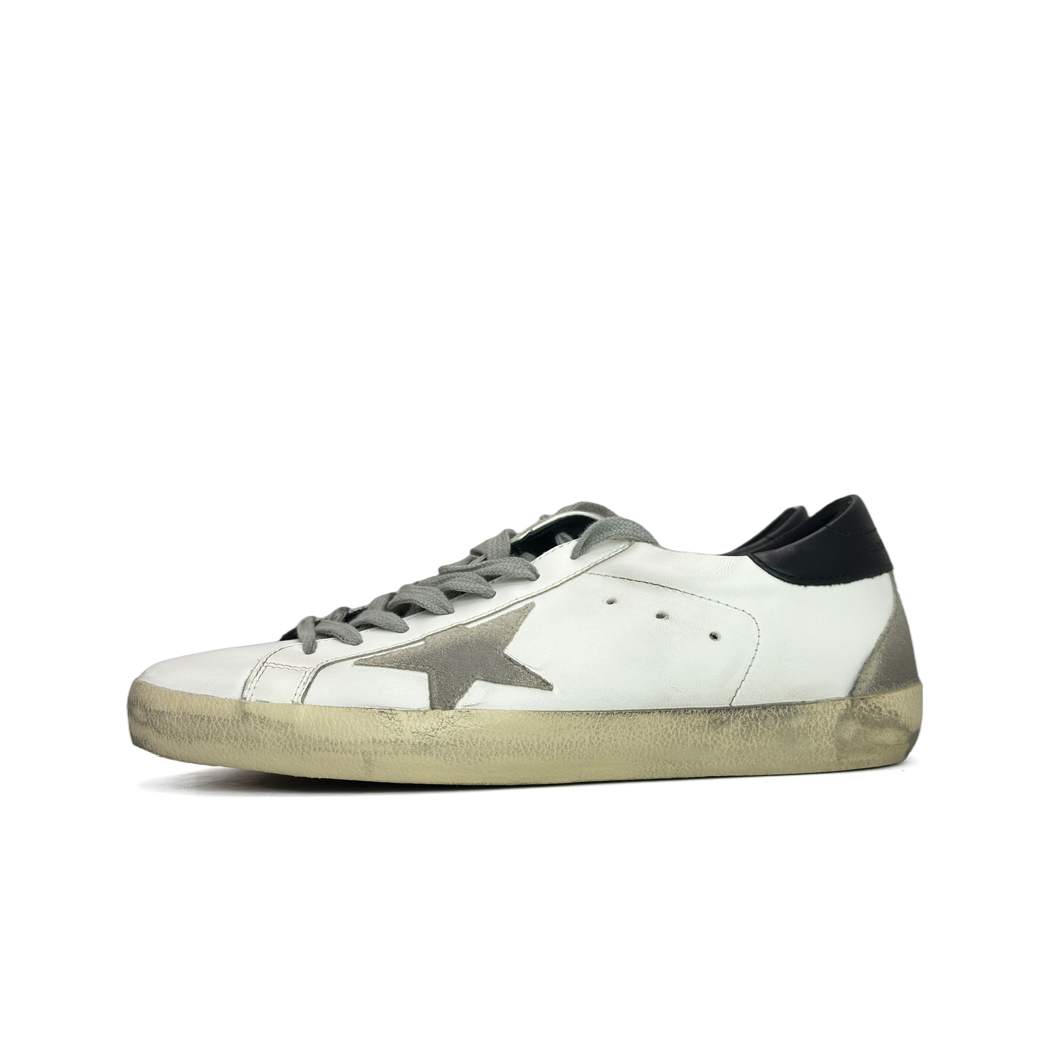 Golden Goose Golden Goose Super-Star Distressed Sneakers Size 43 Size US 10 / EU 43 - 1 Thumbnail