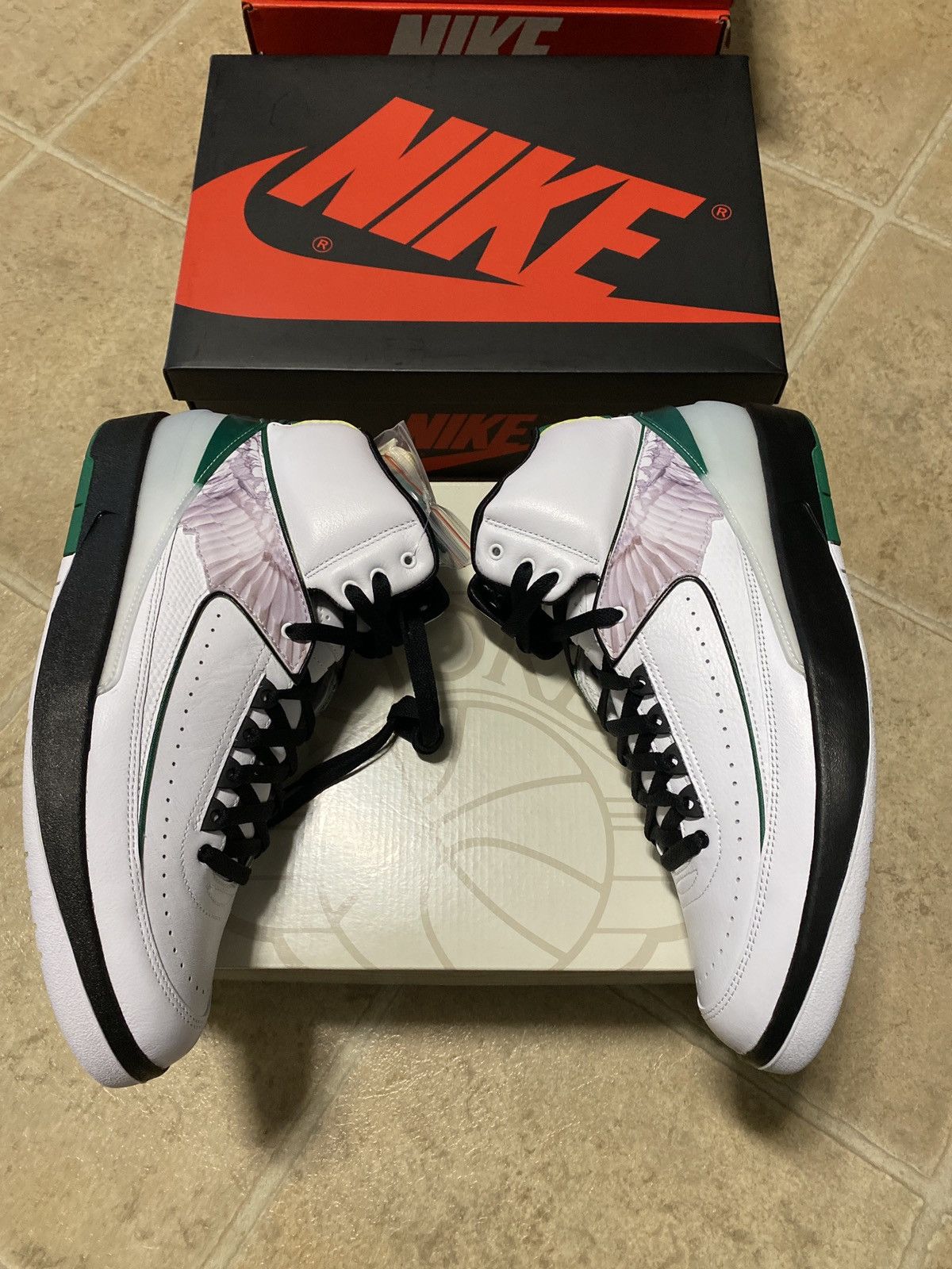 image of Jordan Nike Jordan 2 Retro Wf Shoes in White, Men's (Size 11)