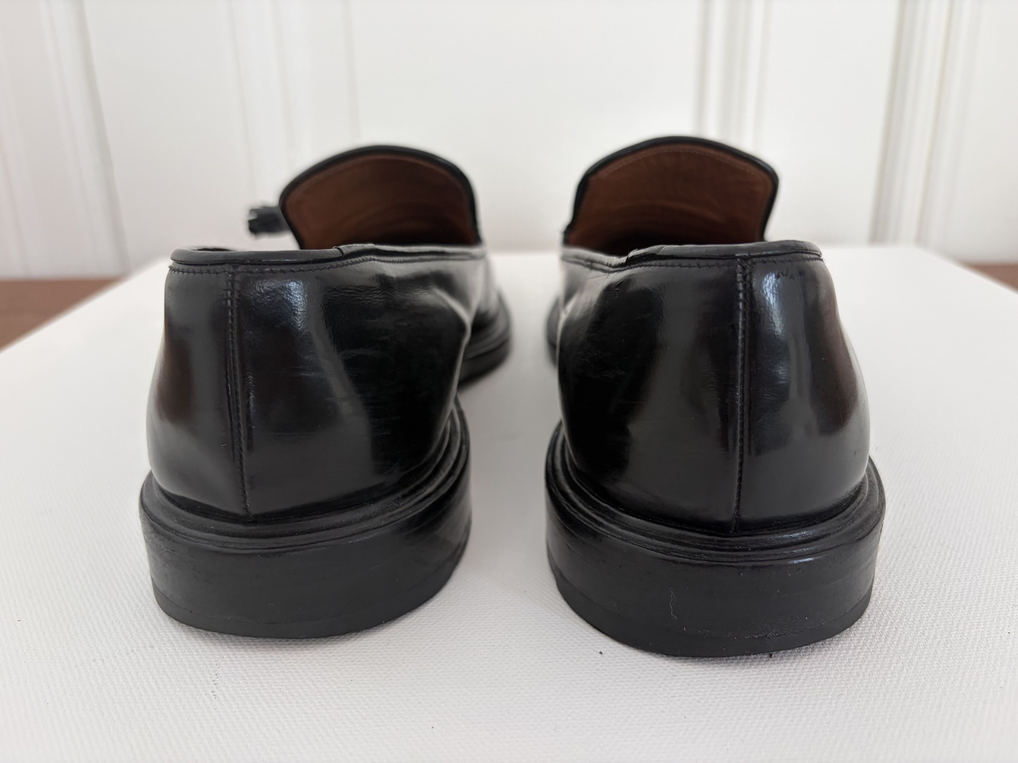 Givenchy Black Patent Leather Tasseled Loafers Size US 10 / EU 43 - 3 Thumbnail