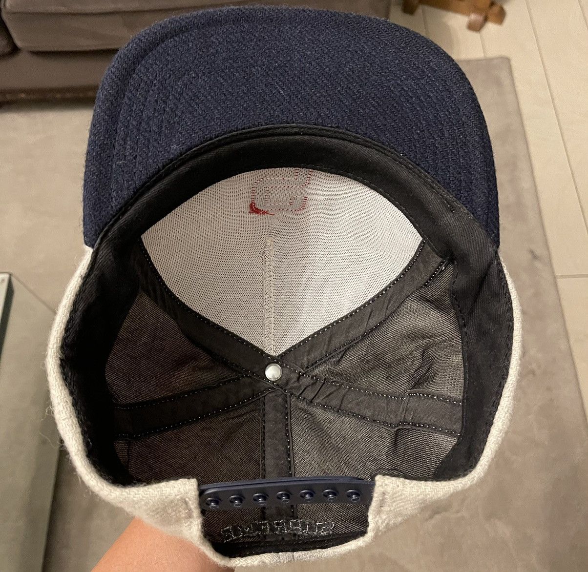 Supreme Supreme Vintage F*ckouttahere Snapback Cap Size ONE SIZE - 5 Thumbnail
