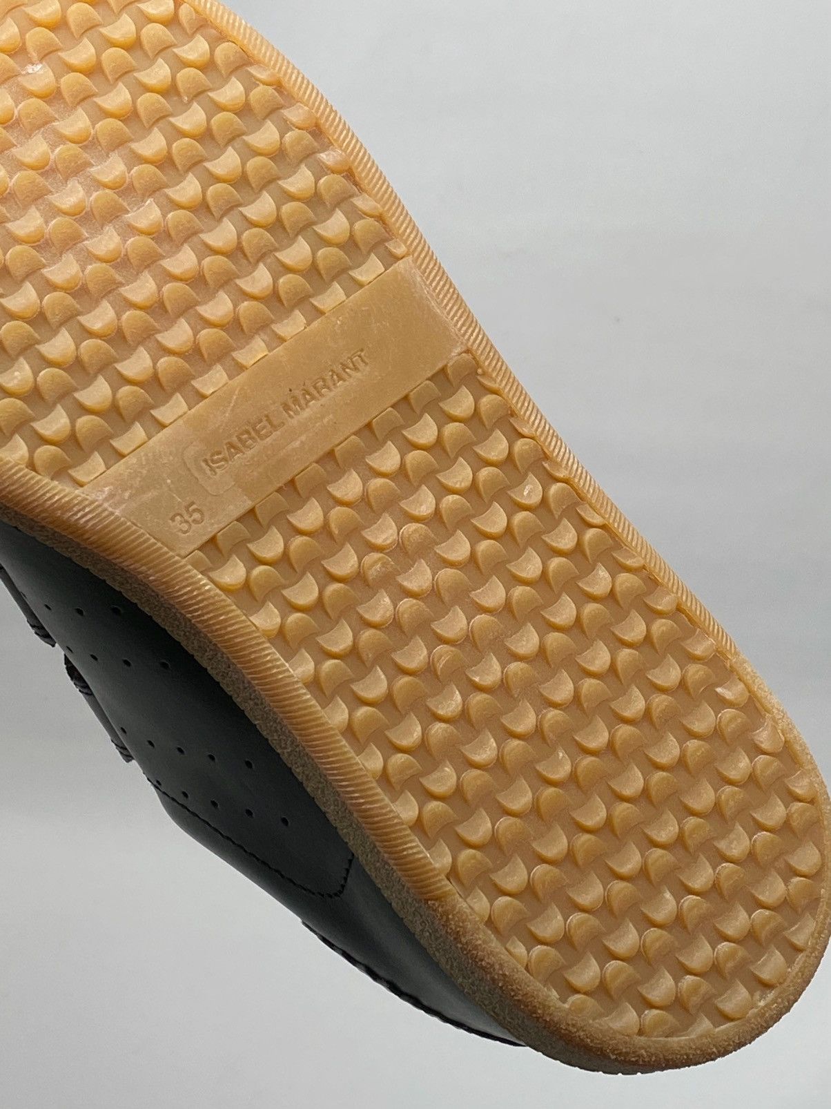 Isabel Marant Isabel Marant Beth Leather Grip-Strap Sneakers size 35 Size US 5 / IT 35 - 13 Thumbnail