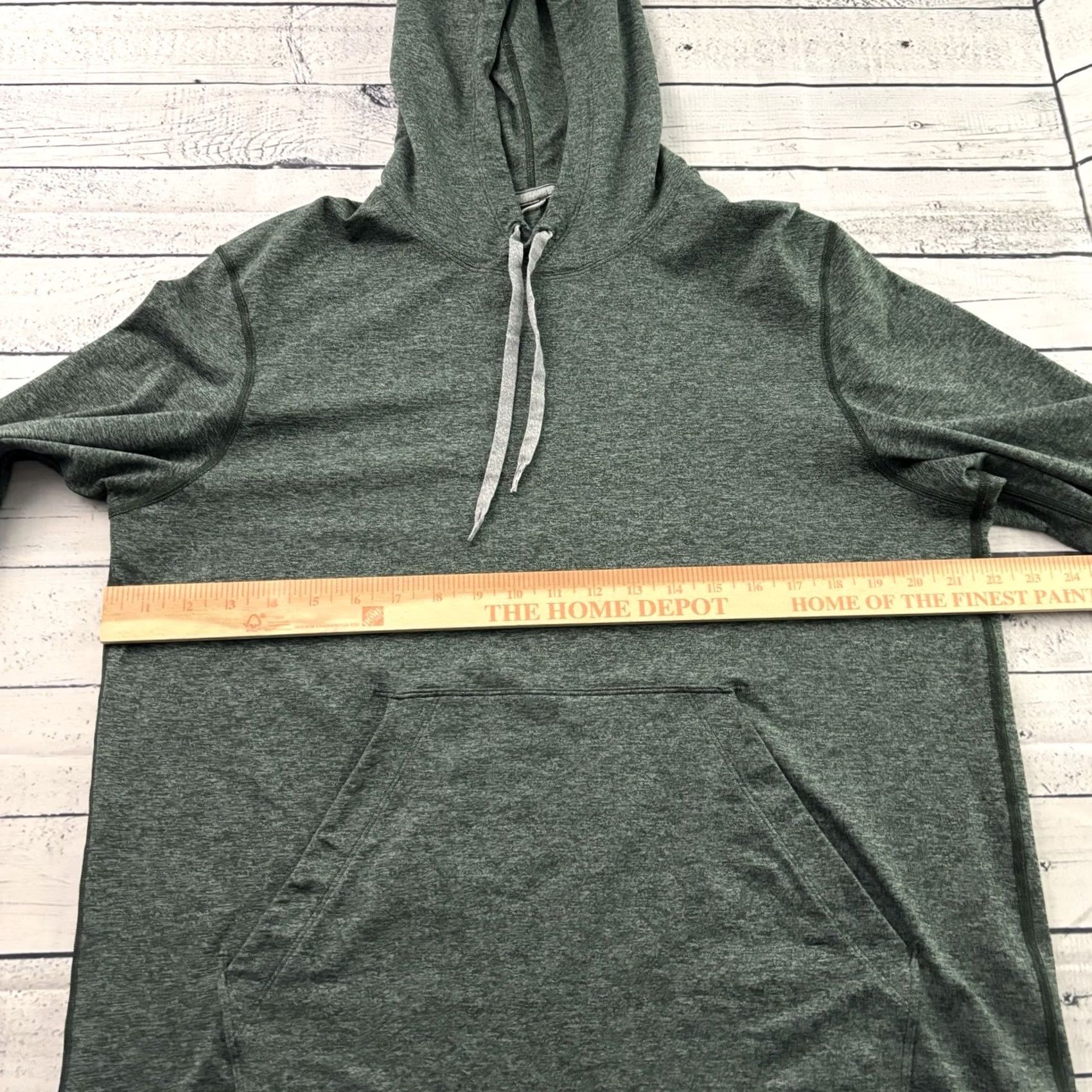 Lululemon Lululemon Soft Jersey Pullover Hoodie Men's L Green Size US L / EU 52-54 / 3 - 3 Thumbnail