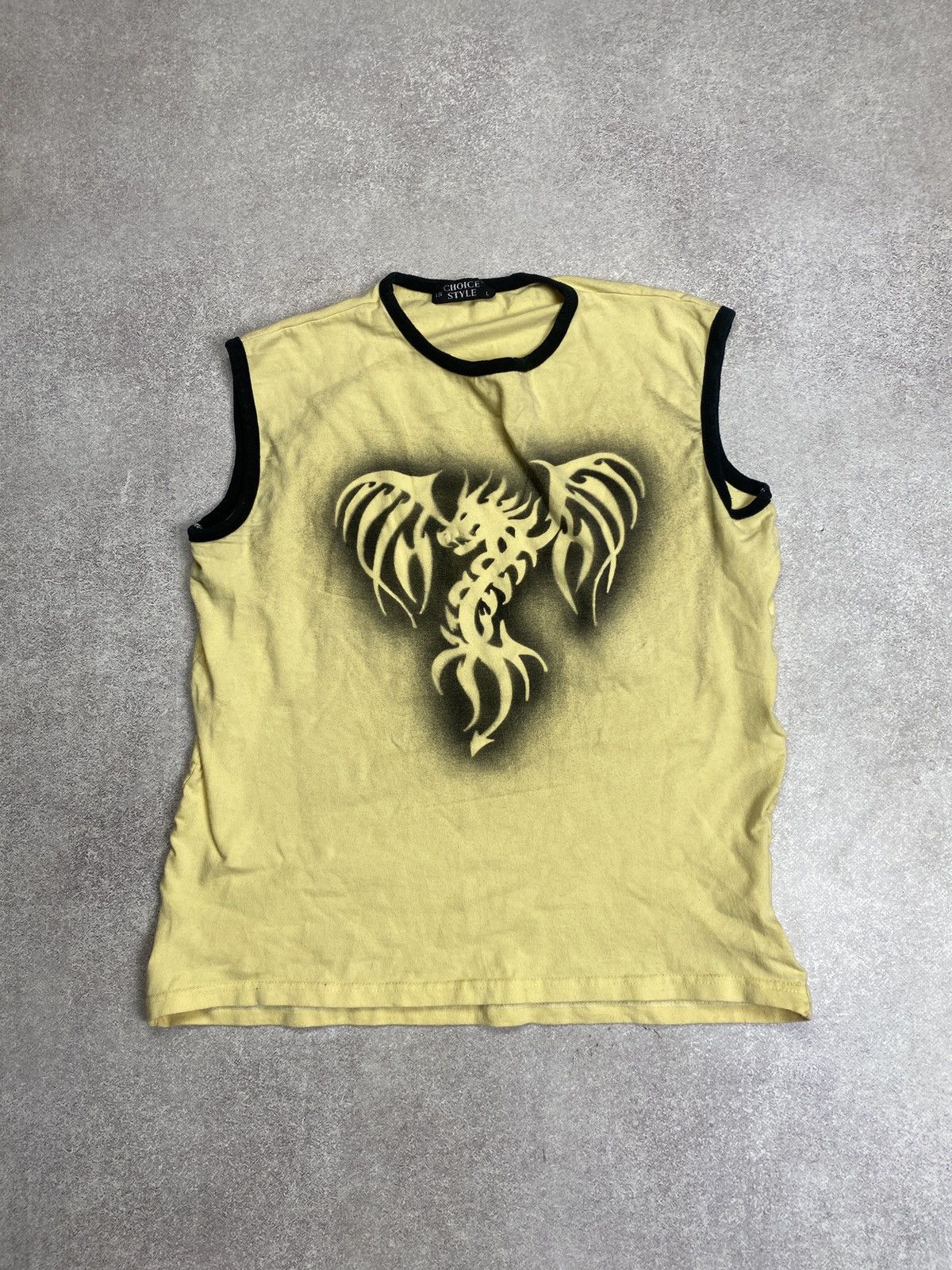 Tribal Streetwear Tribal Y2K Dragon Tank Top Shirt Size US S / EU 44-46 / 1 - 1 Thumbnail