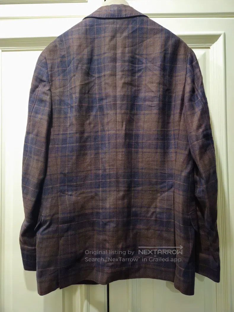 Brunello Cucinelli Brunello Cucinelli Burgundy silk wool cashmere mixed twill Size 46L - 7 Thumbnail