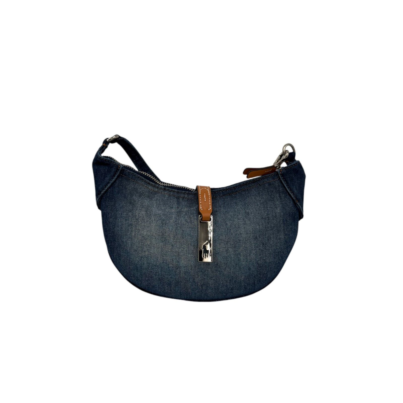 Ralph Lauren Ralph Lauren Polo ID Denim Mini Shoulder Bag Size ONE SIZE - 3 Thumbnail