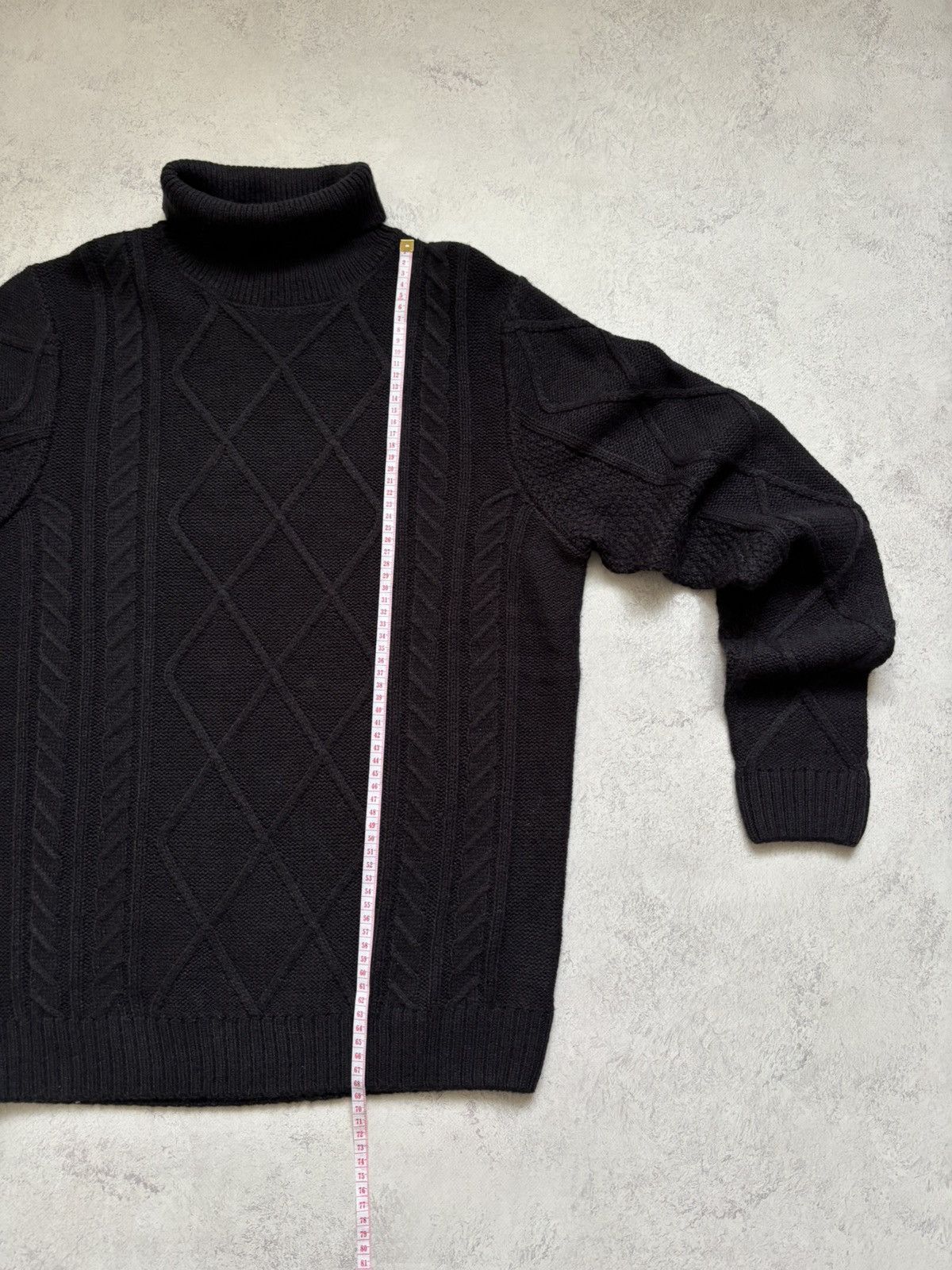 Folk Folk Dark Grey Cable Roll Neck Jumper Knit Sweater Size 4 Size US S / EU 44-46 / 1 - 10 Thumbnail