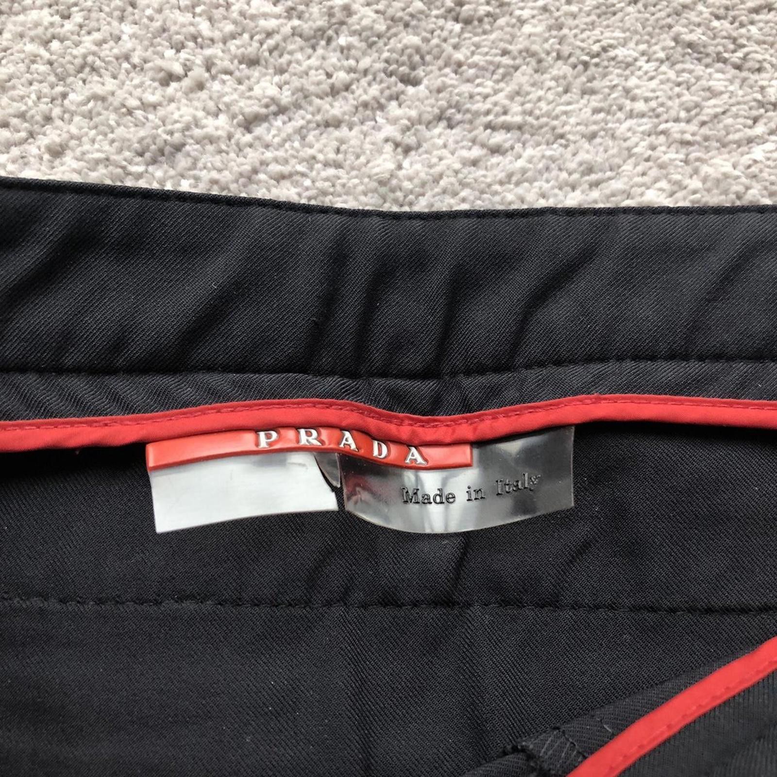 Prada Prada Red Tab Womens Technical Trousers Size 27" / US 4 / IT 40 - 4 Thumbnail