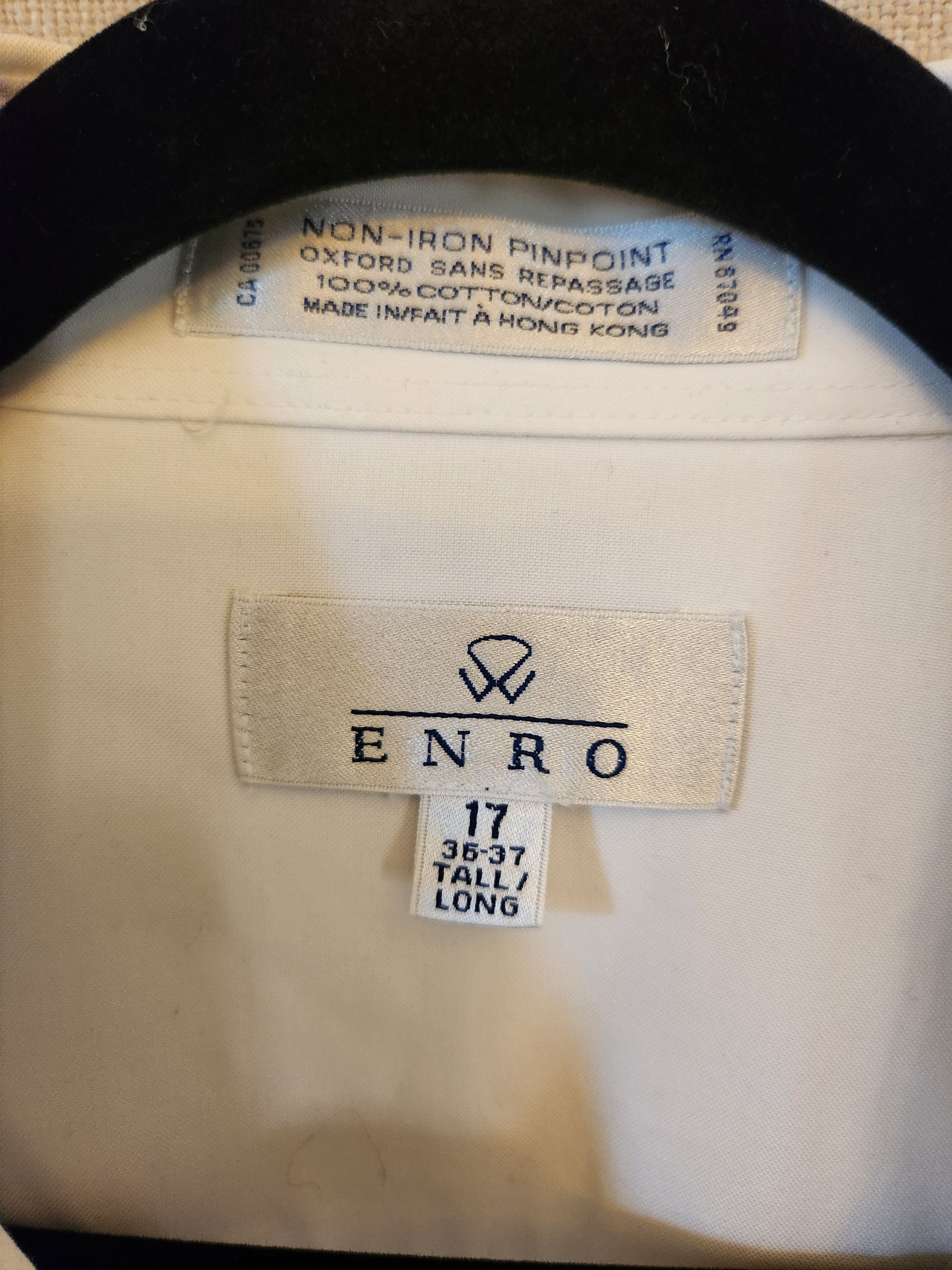 Enro Vintage White Dress Shirt Size US XXL / EU 58 / 5 - 3 Thumbnail