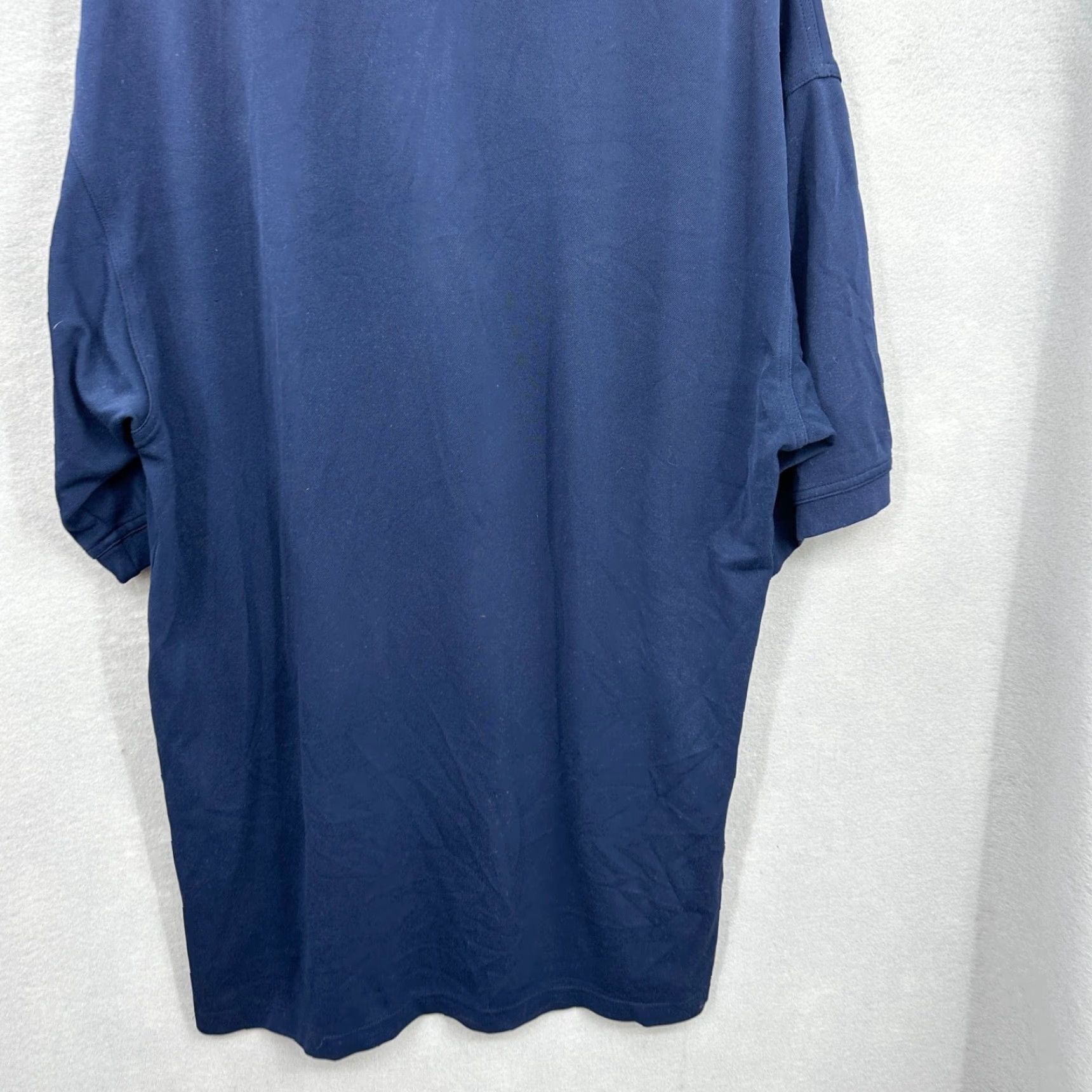 Oakley VINTAGE Oakley Polo Shirt Mens L Blue Logo 90s Preppy Classic Golf Stretch Polo Mens Large Blue Logo Shirt Size US L / EU 52-54 / 3 - 5 Thumbnail