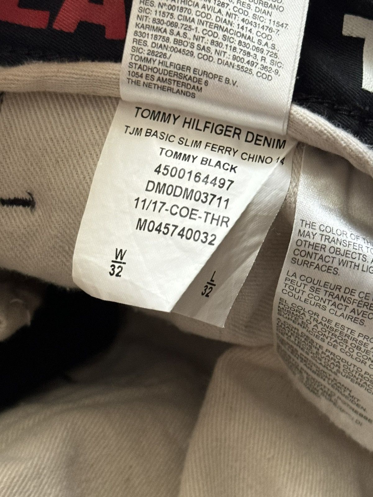 Designer × Tommy Hilfiger Tommy Hilfiger 32/32 basic ferry chino trouser pant trouser Size US 32 / EU 48 - 8 Thumbnail