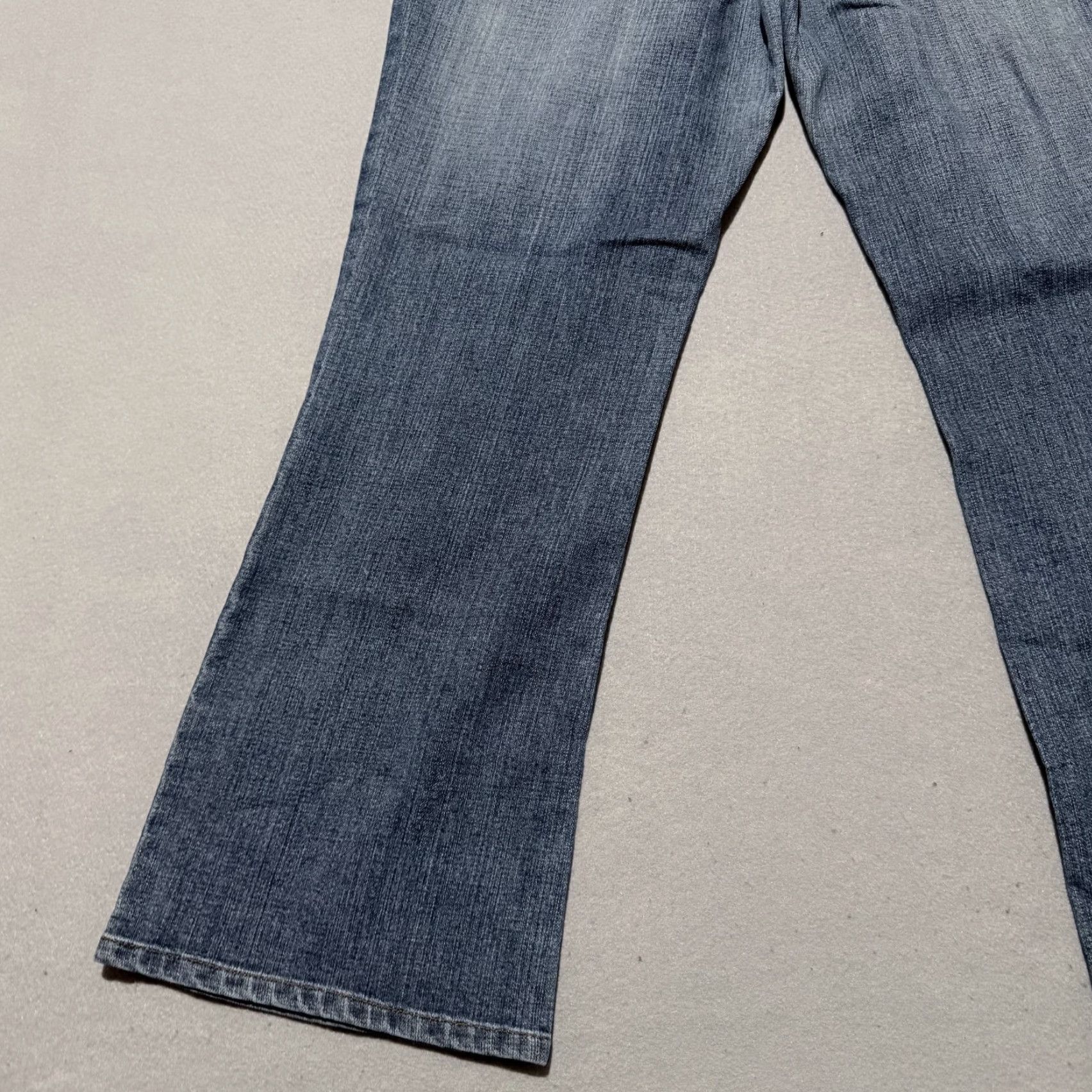 Faded Glory Faded Glory Jeans Women's Blue Mid-Rise Bootcut - 14 Denim, Stretch, 5-Pocket, Regular Fit, Inseam 27 in, Vintage No Size 36" / US 14 / IT 50 - 7 Thumbnail