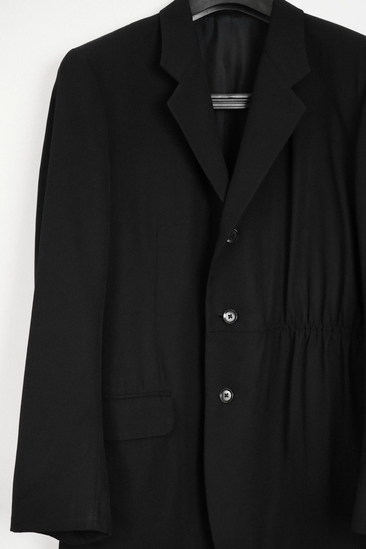 Yohji Yamamoto Yohji Yamamoto 01ss Archive Pleated Wool Suit Size US M / EU 48-50 / 2 - 3 Thumbnail