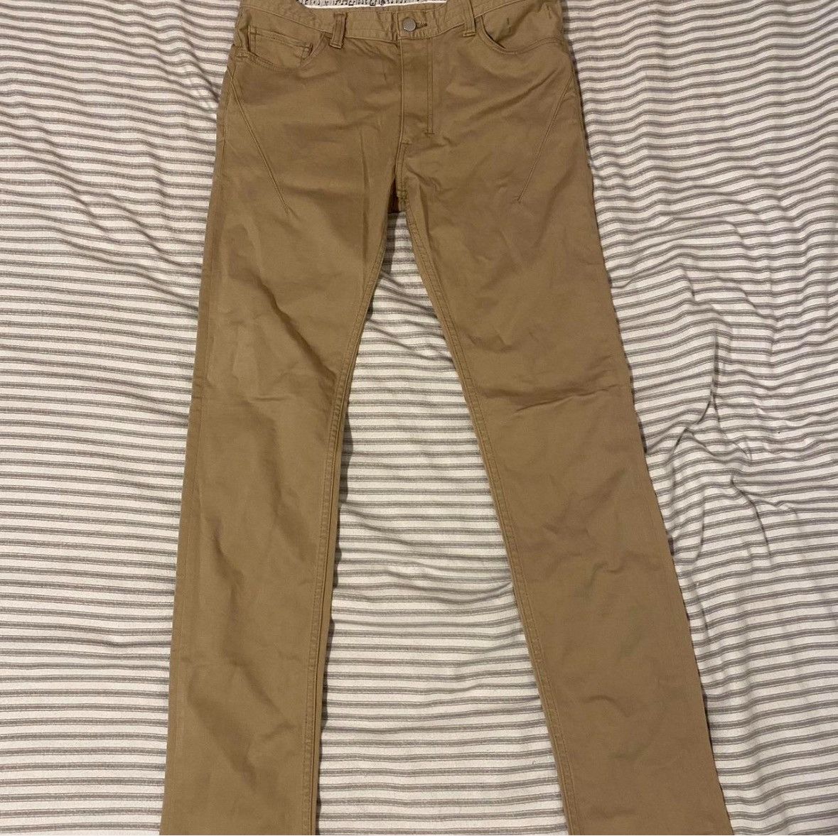 Number (N)ine number (n)ine kaki straight leg pants Size US 27 - 6 Thumbnail