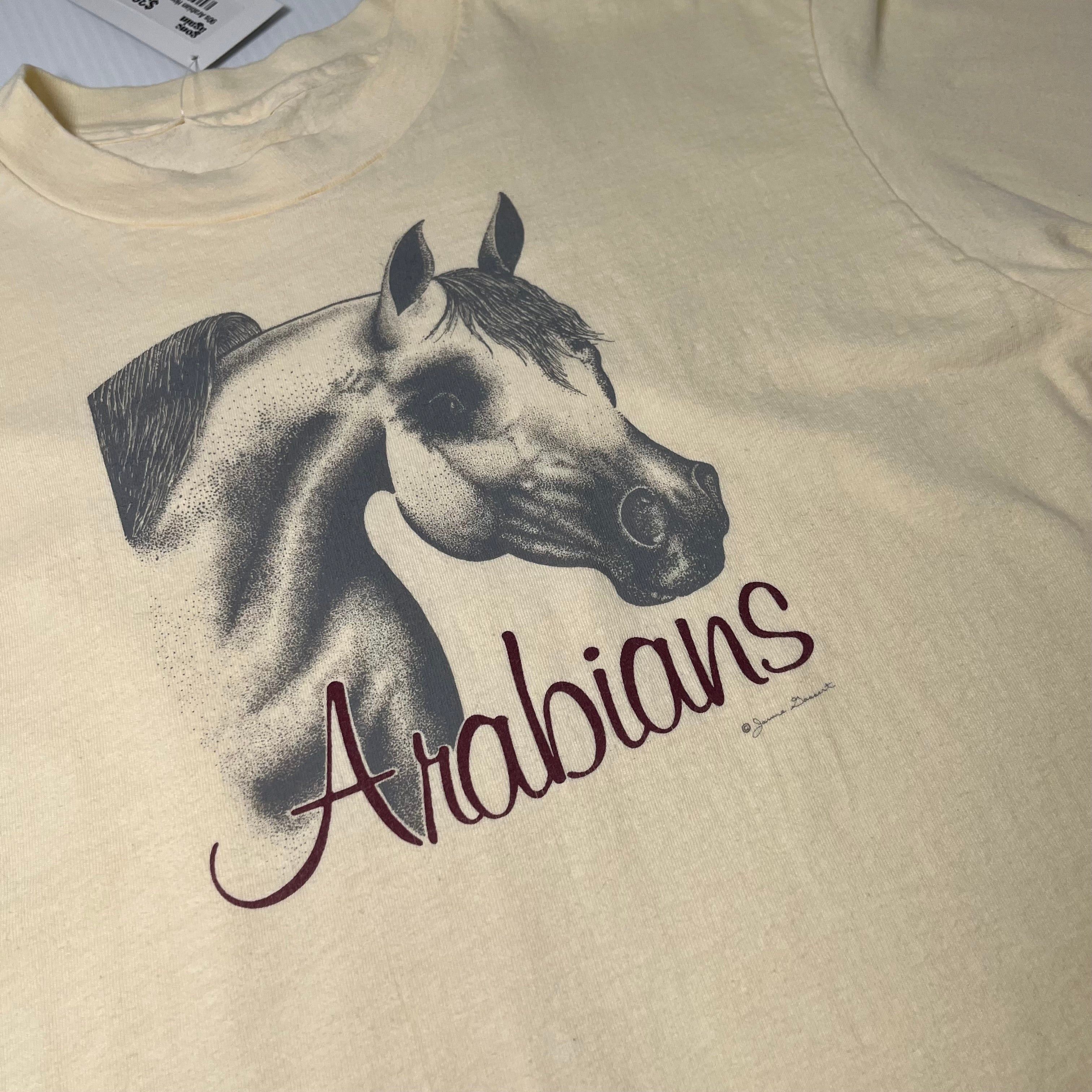 Vintage Vintage Arabian Horse Graphic Tee M Size US M / EU 48-50 / 2 - 2 Thumbnail